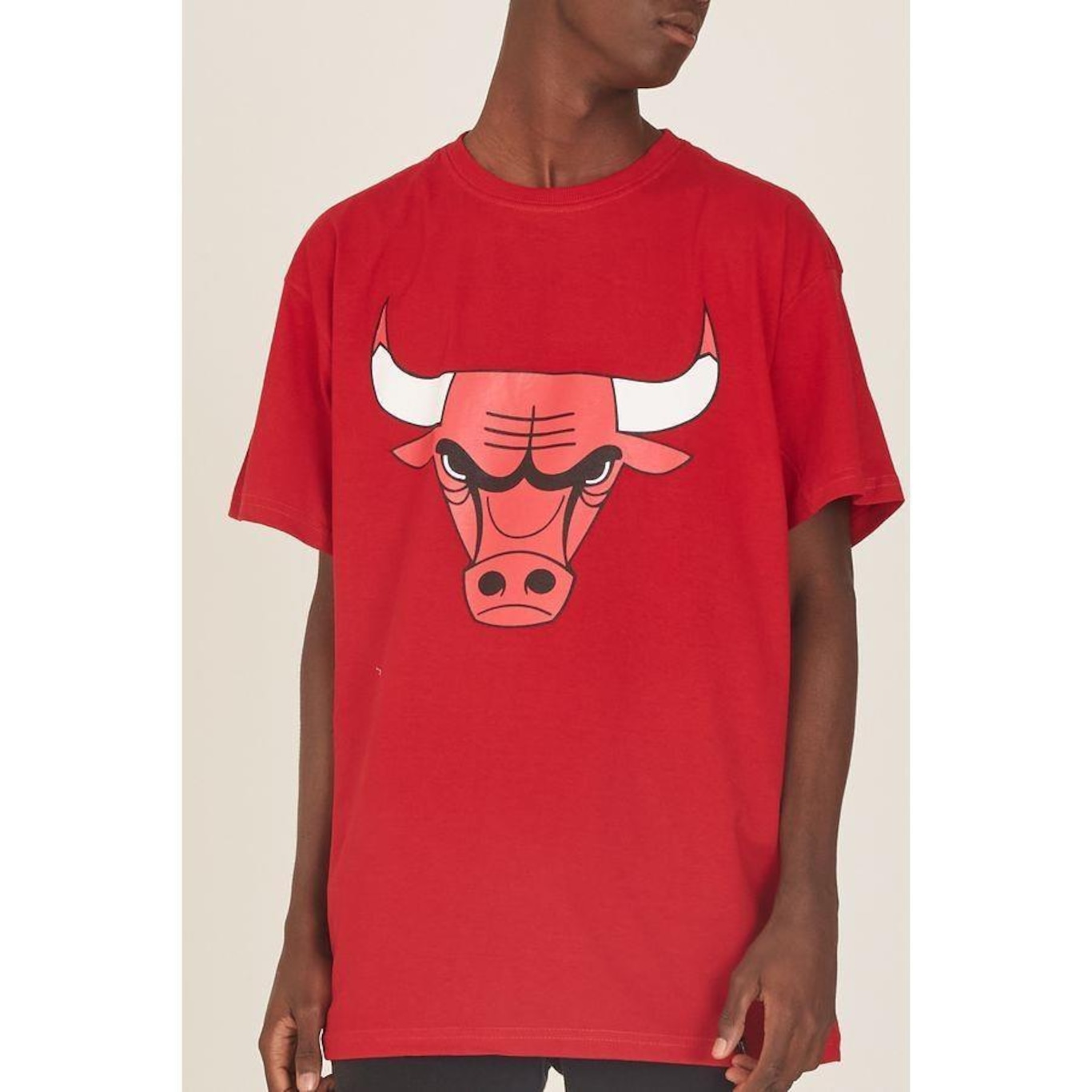 Camiseta Nba Plus Size Estampada Chicago Bulls Casual Nba - Masculina - Foto 3