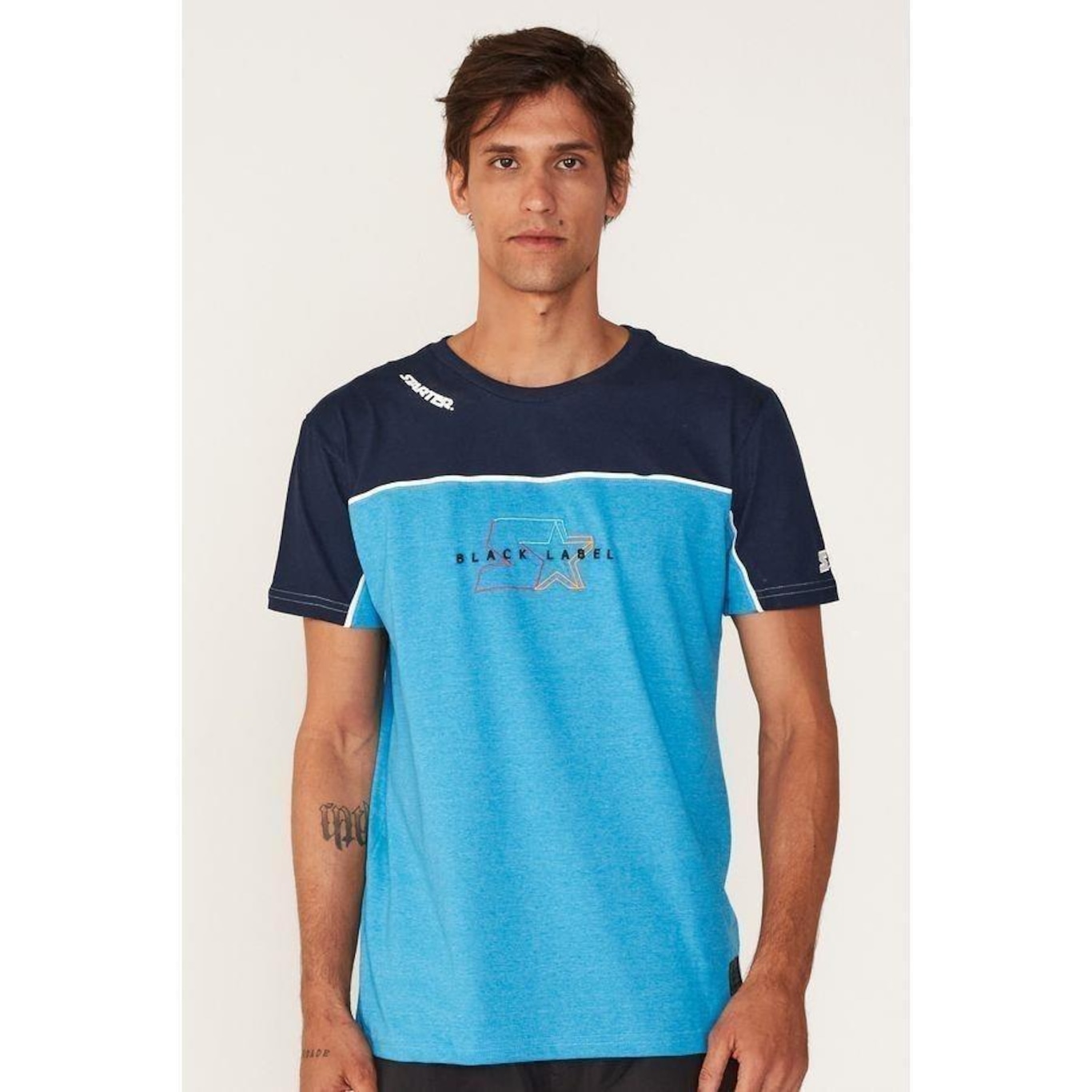 Camiseta Starter Especial Azul Marinho - Masculino - Foto 1