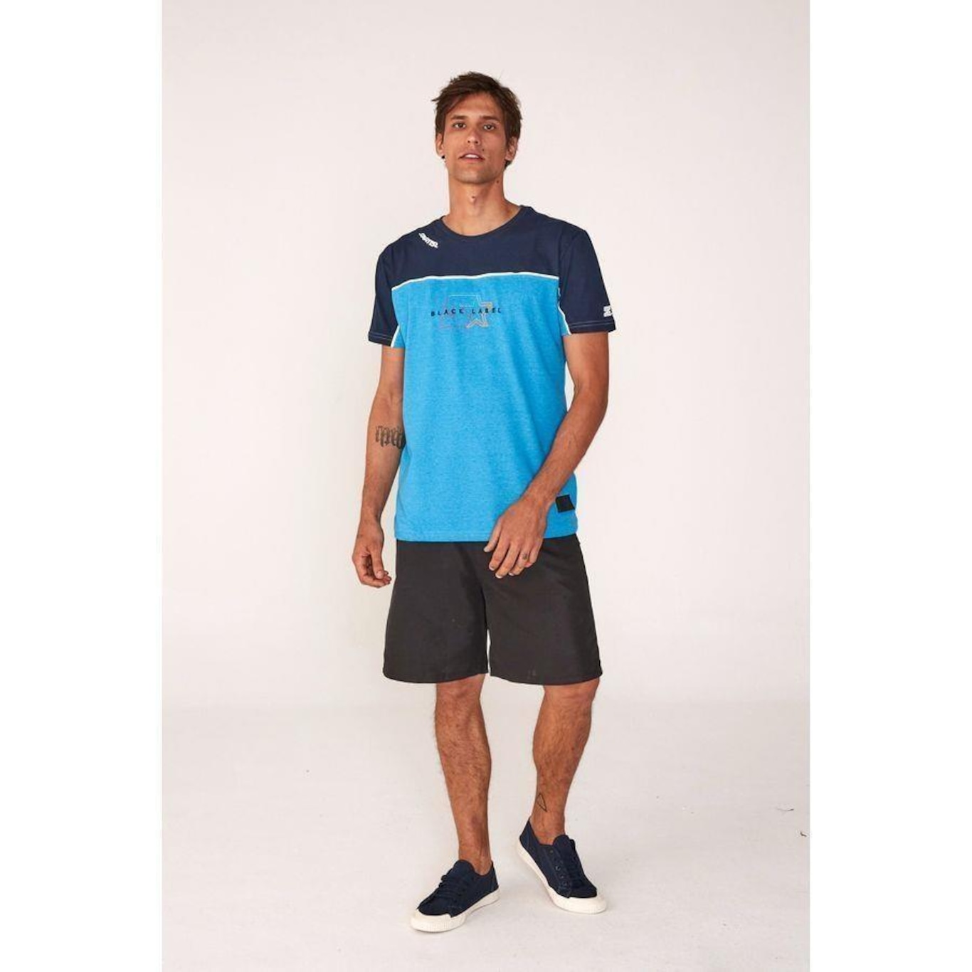 Camiseta Starter Especial Azul Marinho - Masculino - Foto 3