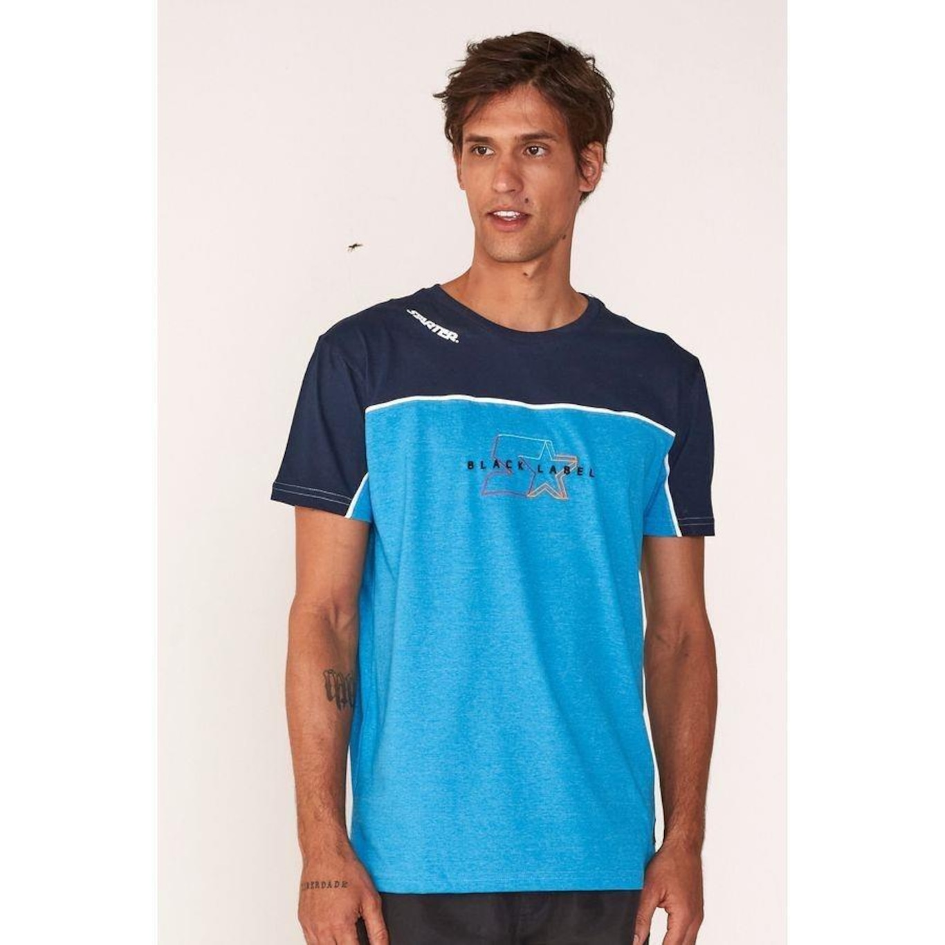 Camiseta Starter Especial Azul Marinho - Masculino - Foto 5