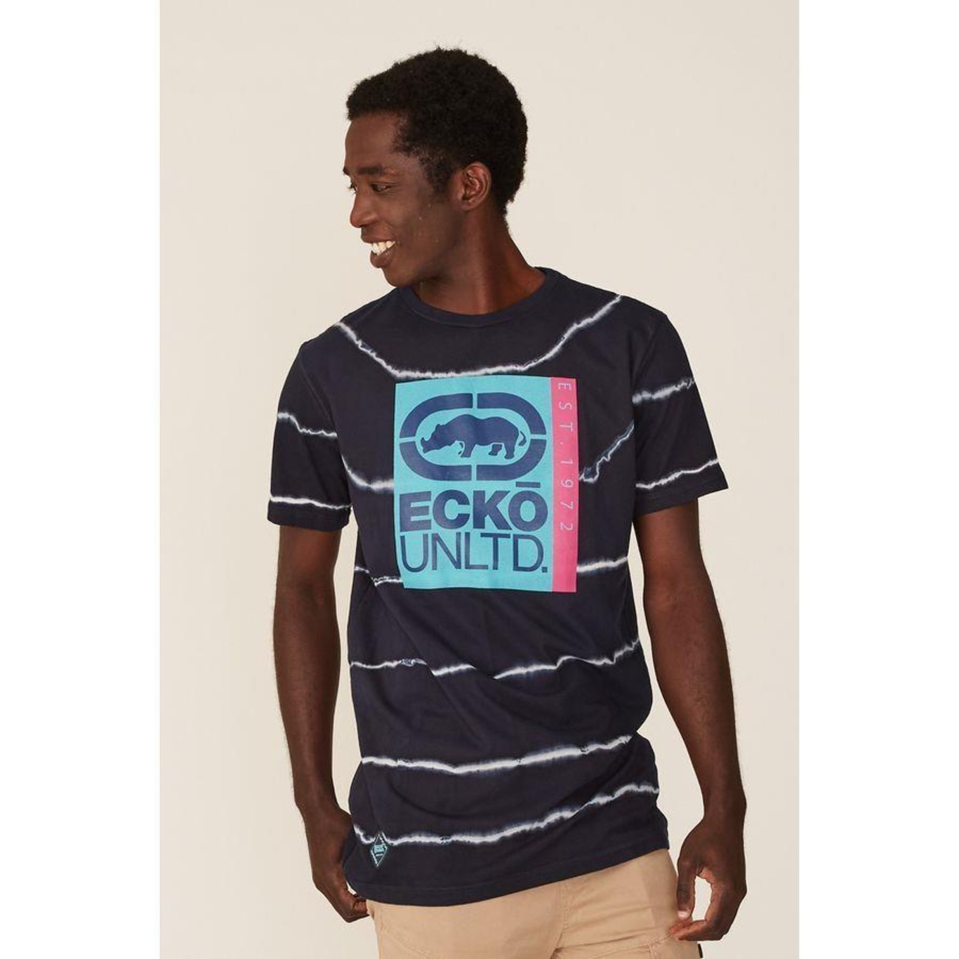 Camiseta Ecko Especial Listrada - Masculina - Foto 3