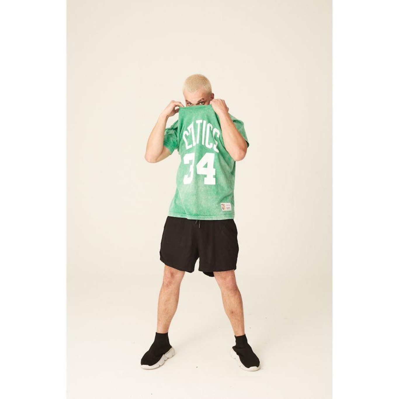 Camiseta Mitchell & Ness Especial Boston Celtics Paul Pierce - Masculina - Foto 5