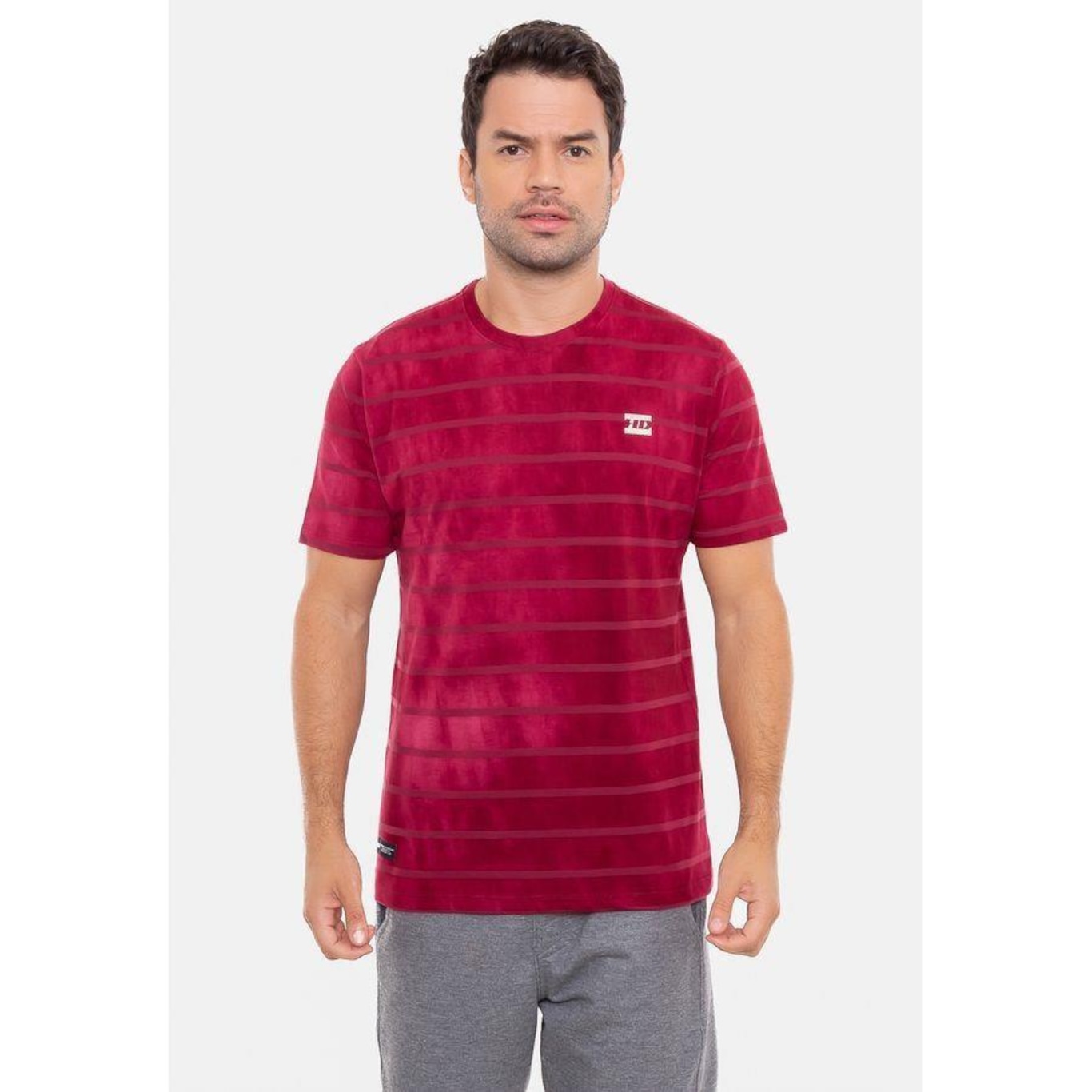 Camiseta HD Stripe Splash - Masculina - Foto 2