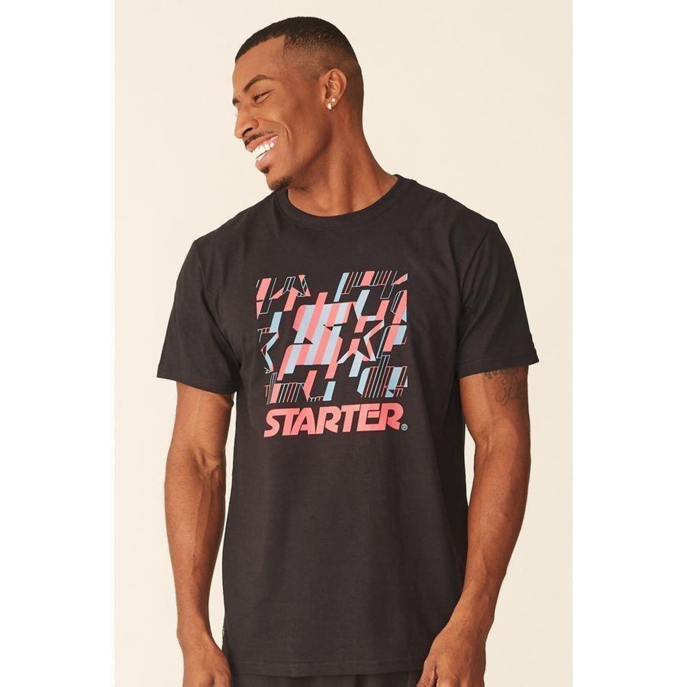 Camiseta Starter Estampada - Masculina - Foto 4