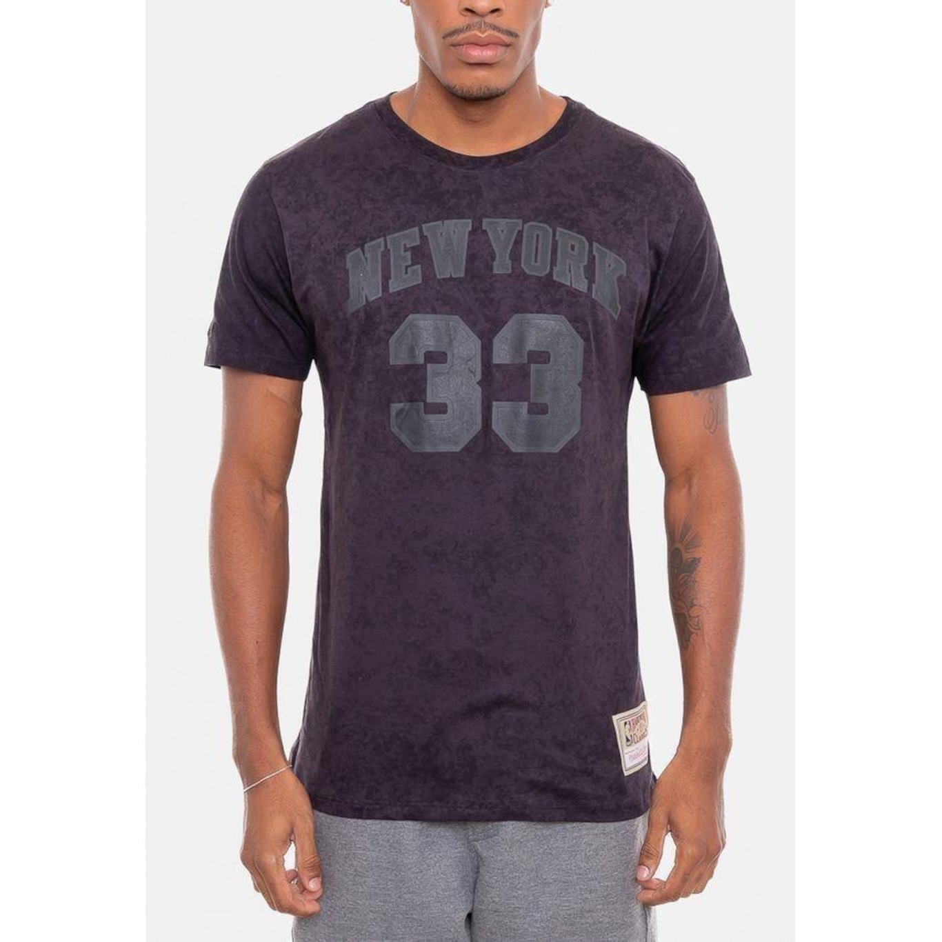 Camiseta Mitchell & Ness Name And Number Patrick Ewing - Masculina - Foto 2