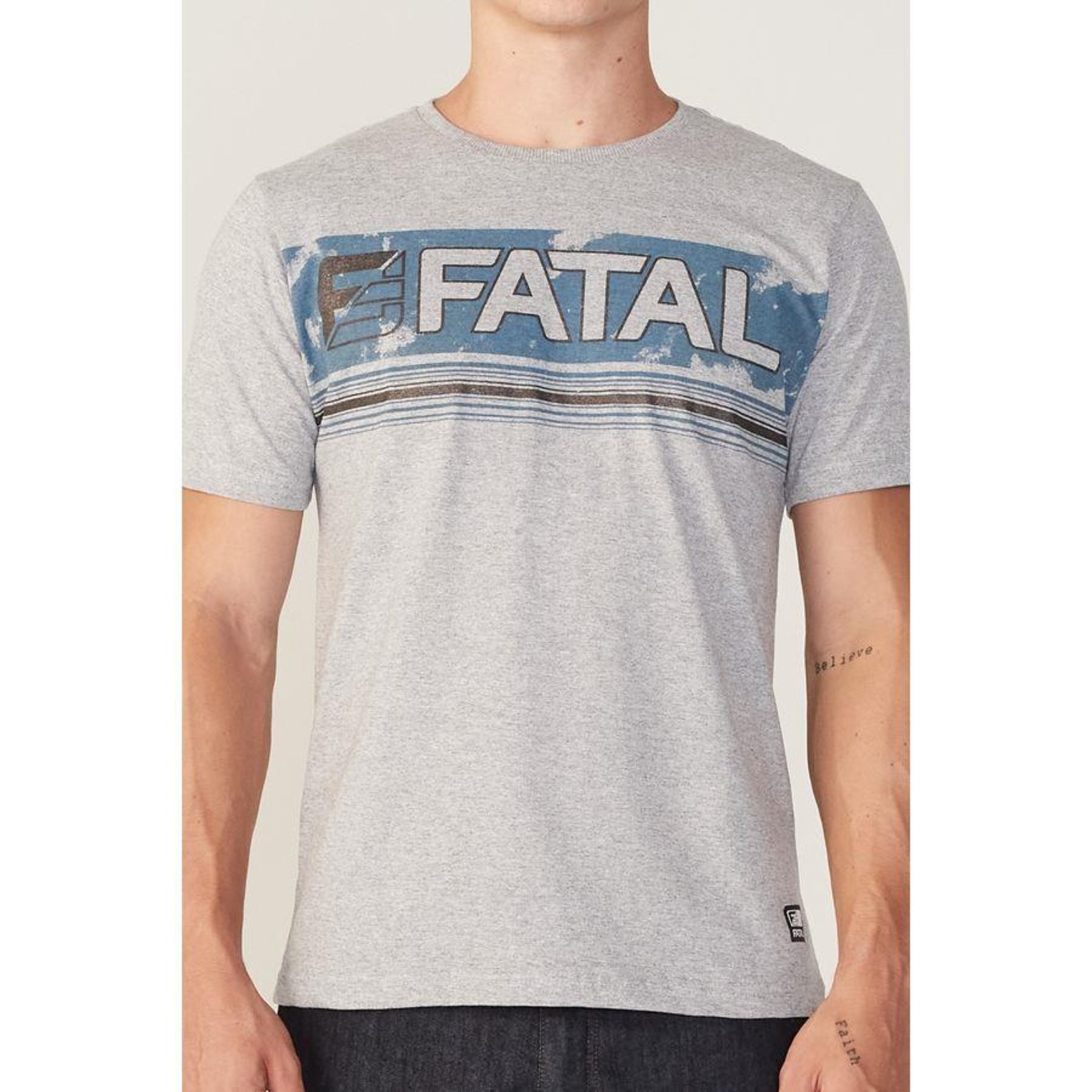 Camiseta Fatal Estampada - Masculina - Foto 2