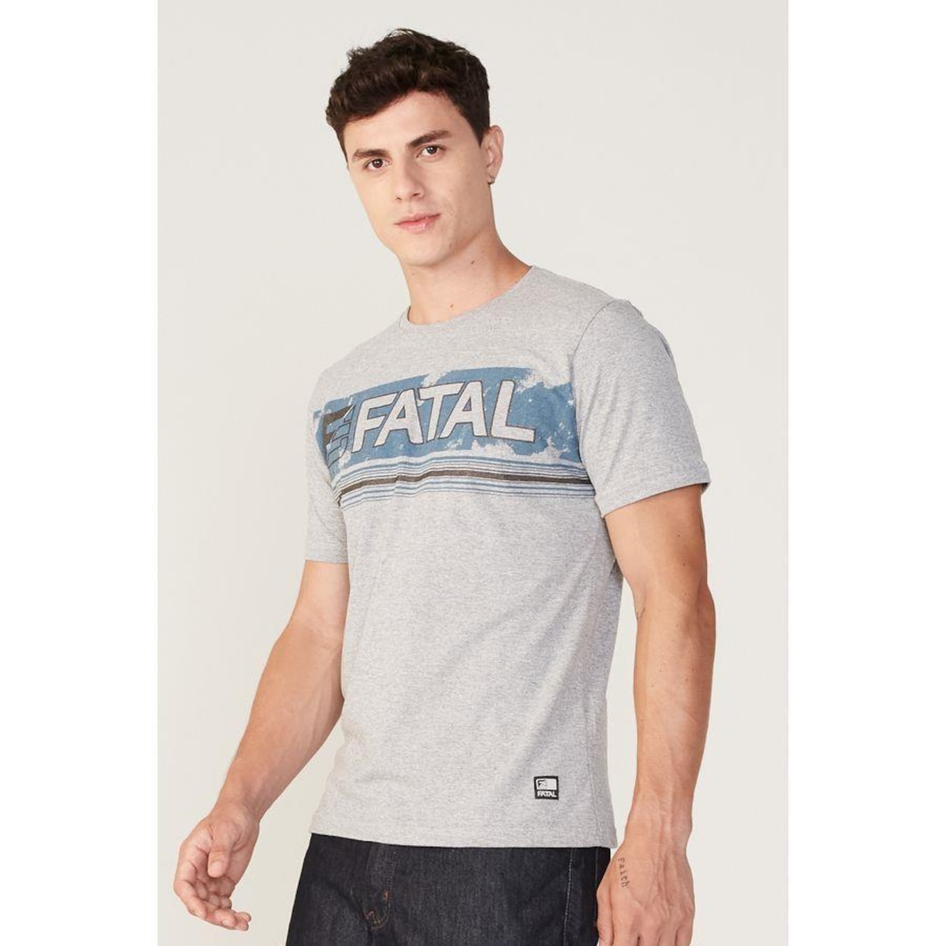 Camiseta Fatal Estampada - Masculina - Foto 4