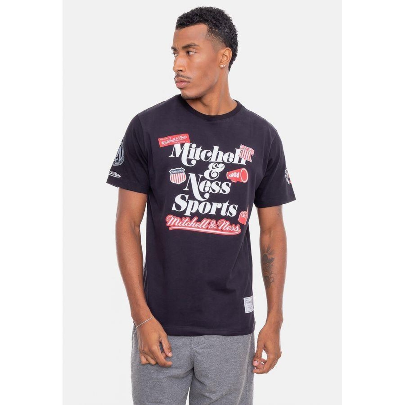 Camiseta Mitchell & Ness Branded Patches - Masculina - Foto 2