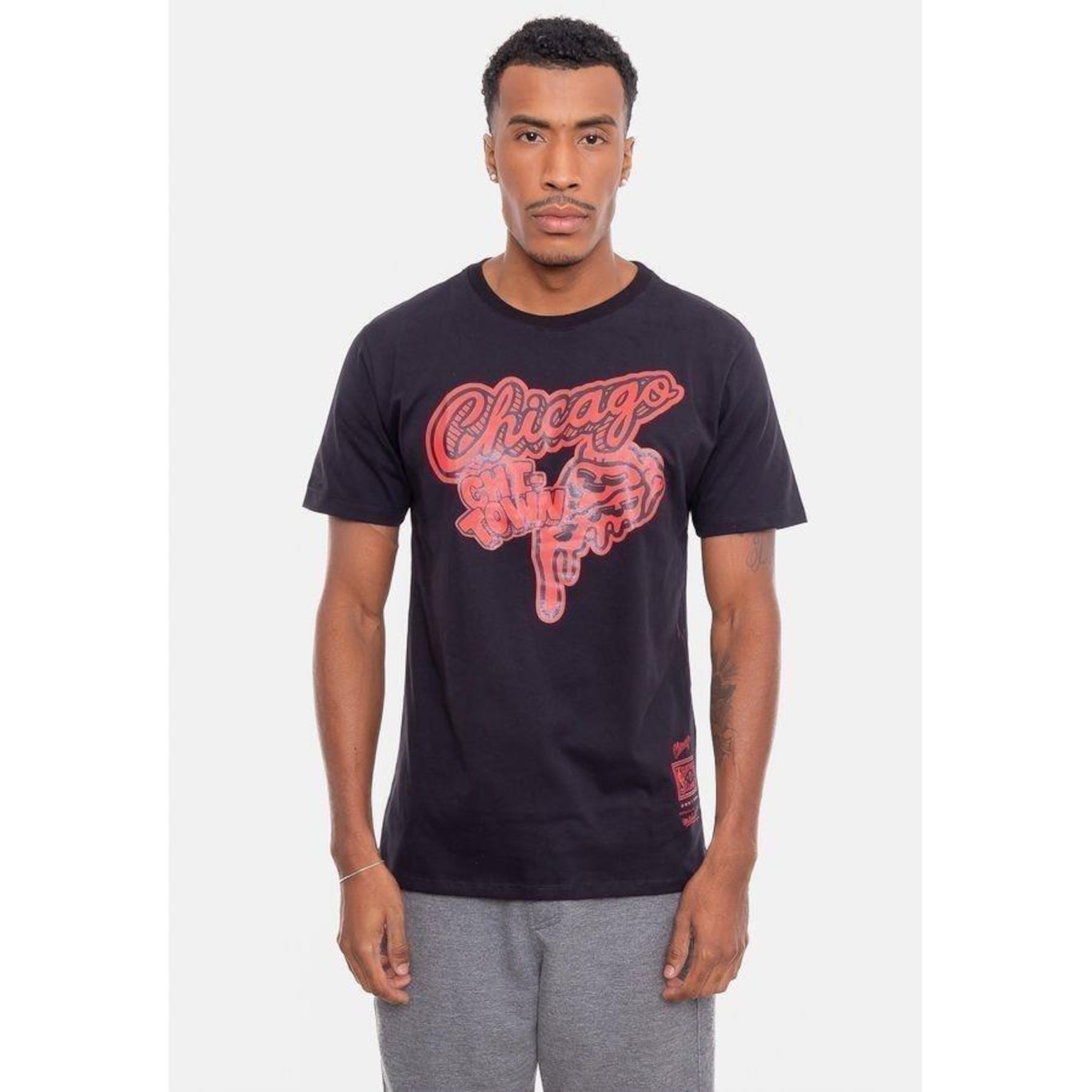 Camiseta Mitchell & Ness Nba Food - Masculina - Foto 3