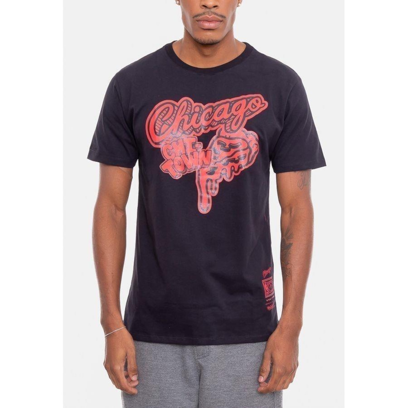 Camiseta Mitchell & Ness Nba Food - Masculina - Foto 5