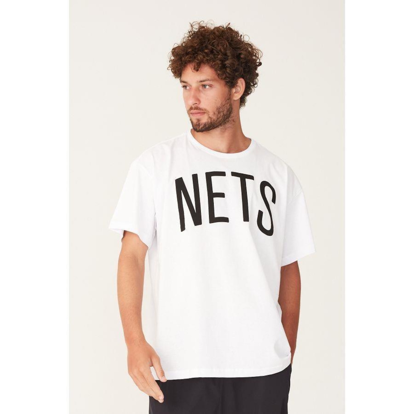 Camiseta NBA Estampada Brooklyn Nets - Masculina - Foto 1