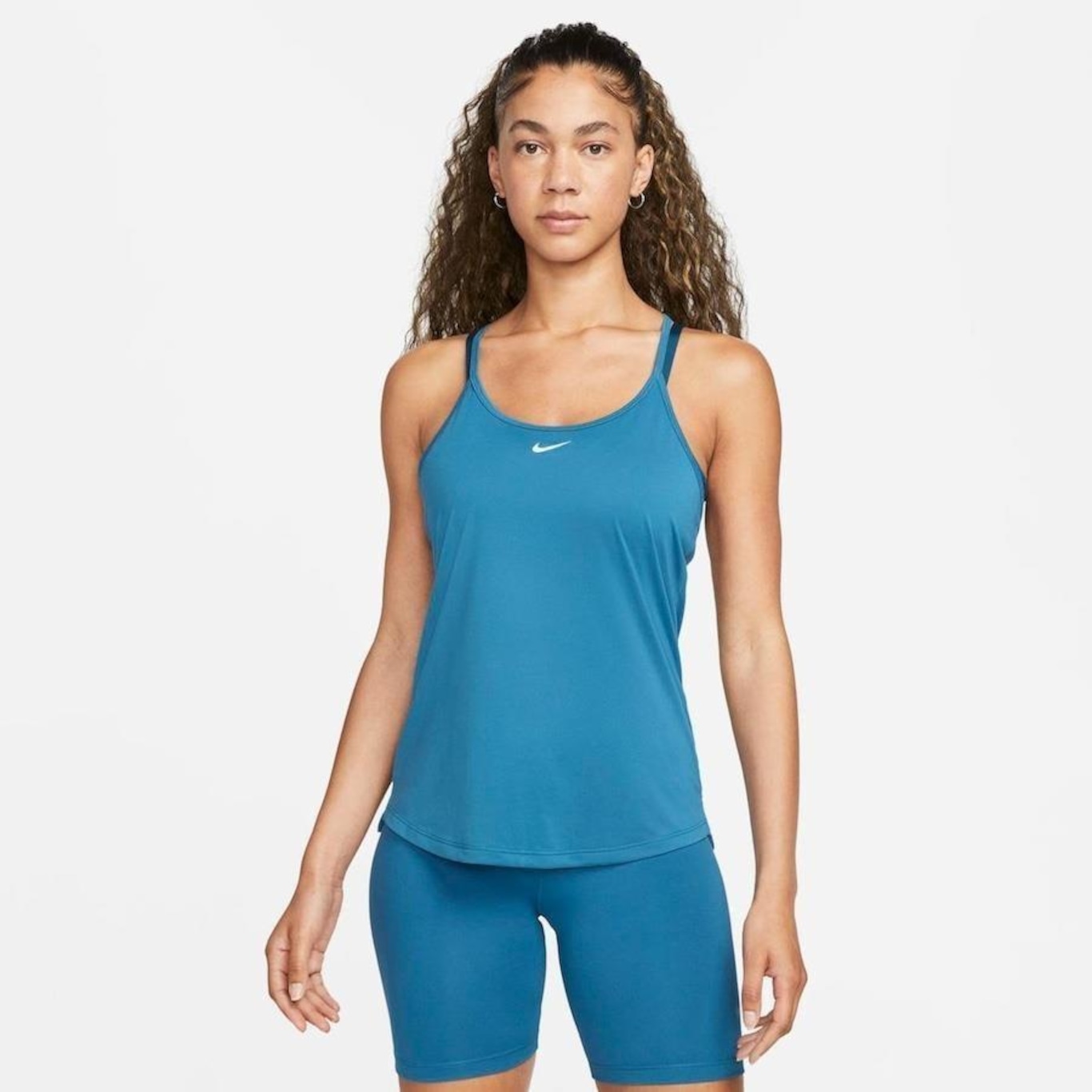 Camiseta Regata Nike Dri-Fit One Elastika - Feminina - Foto 4