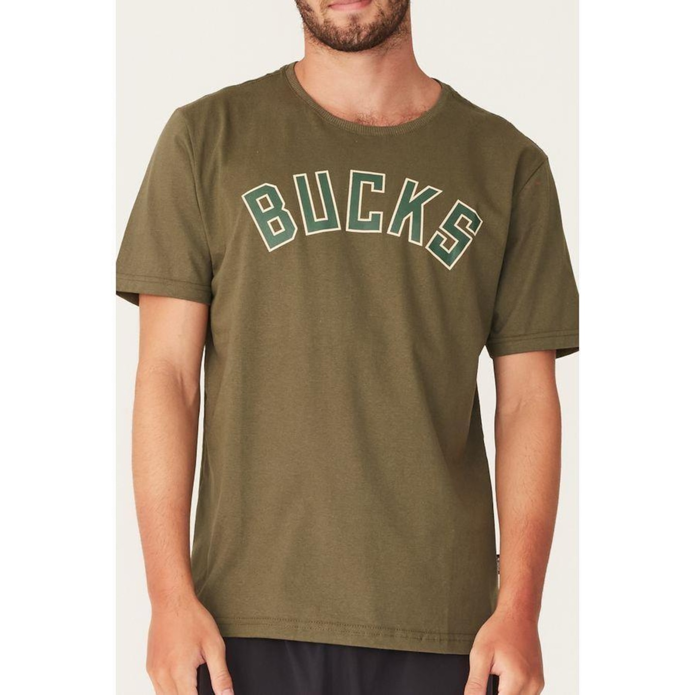 Camiseta NBA Estampada Milwaukee Bucks - Masculina - Foto 4