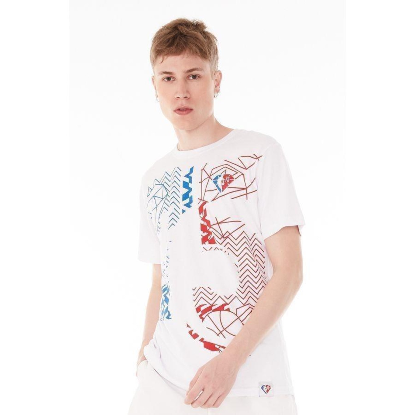 Camiseta Nba Especial Big Diamond - Masculina - Foto 3