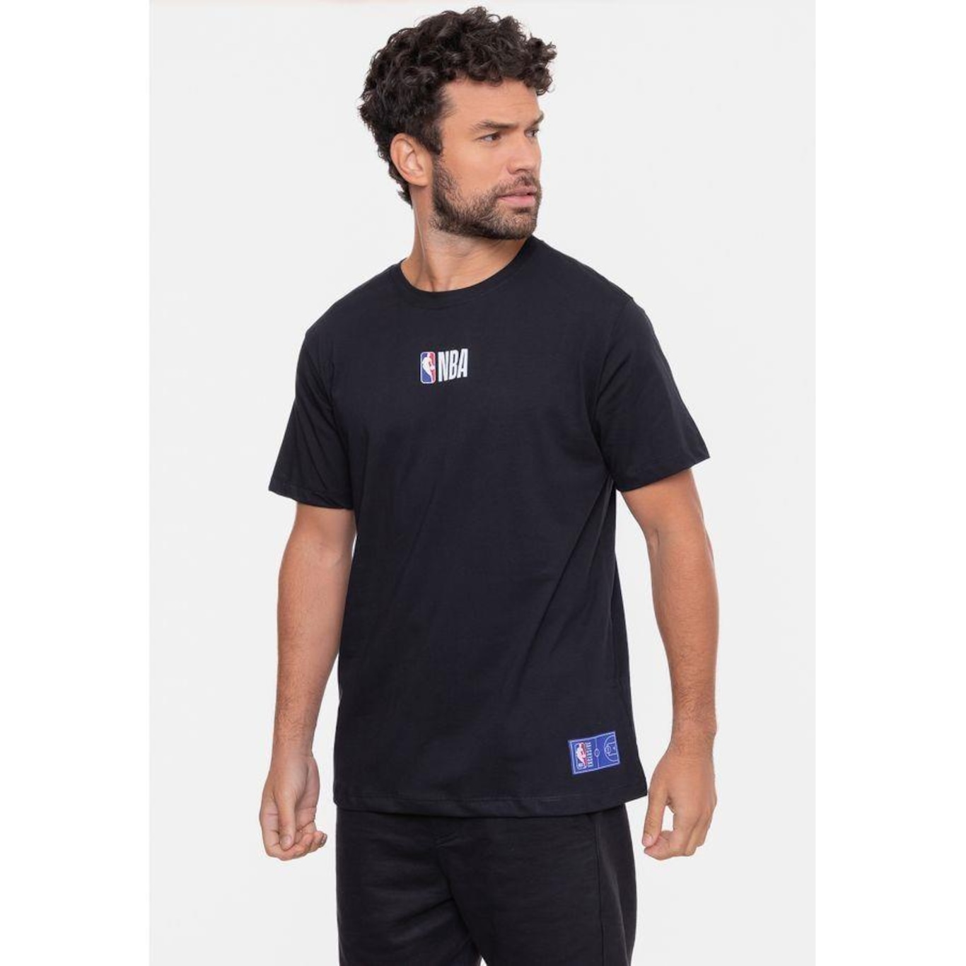 Camiseta Nba Mini Logo Soft - Masculina - Foto 1