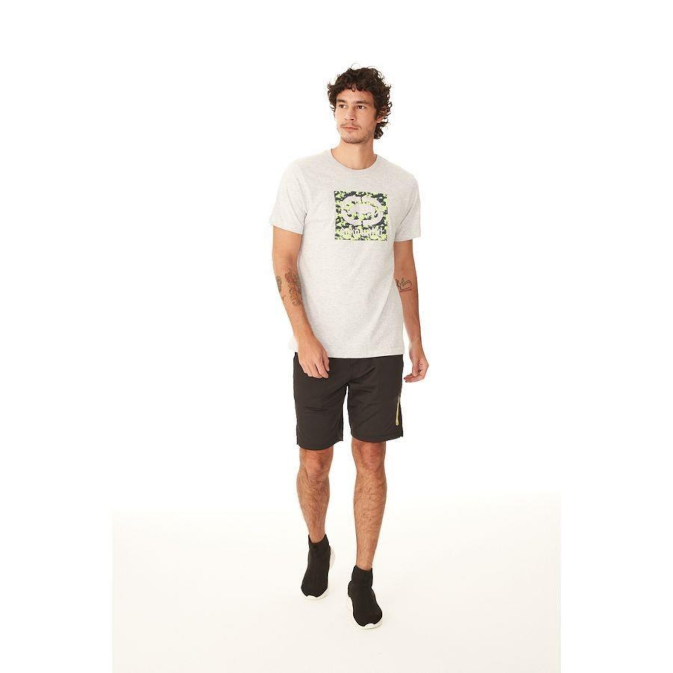 Camiseta Ecko Estampada - Masculina - Foto 1