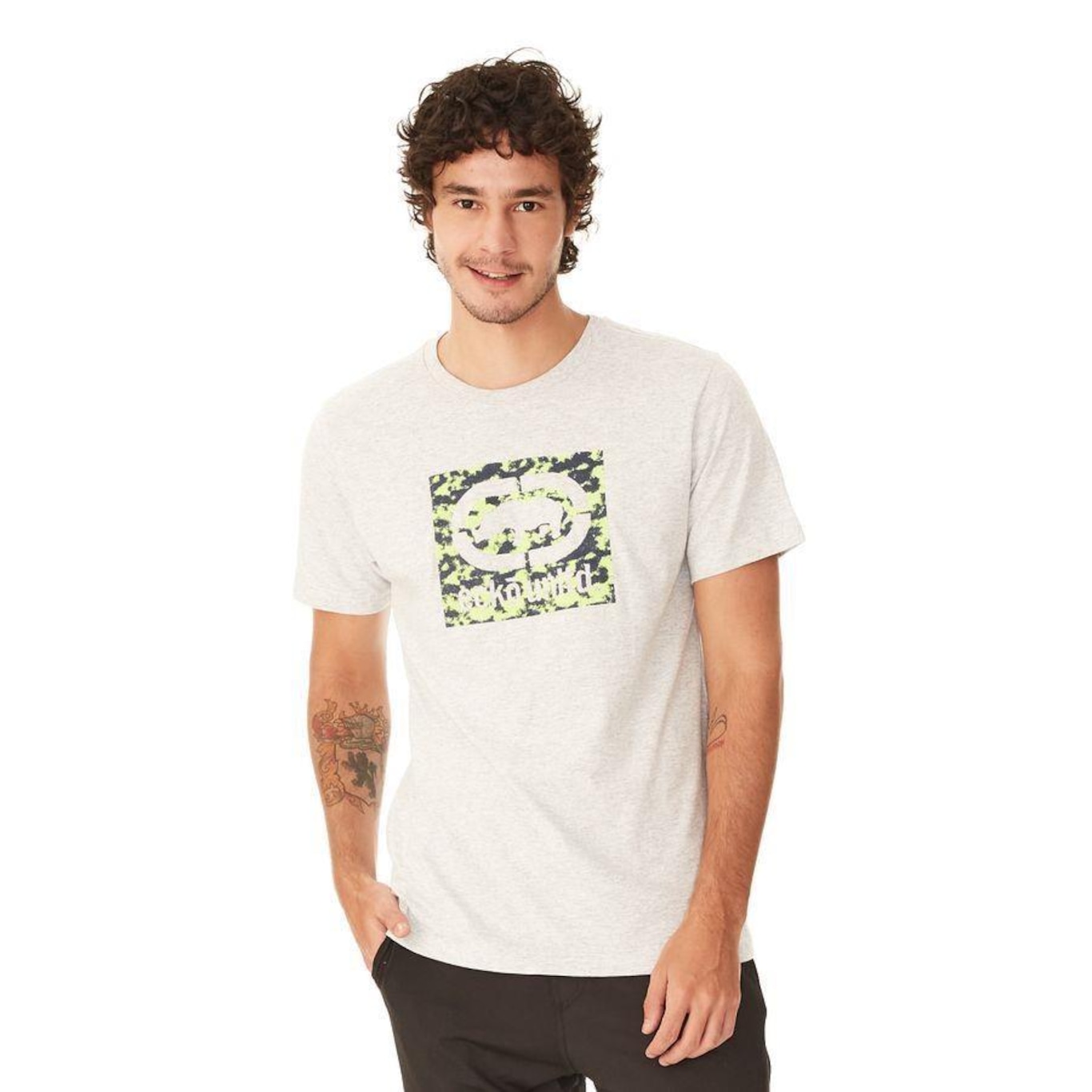 Camiseta Ecko Estampada - Masculina - Foto 4