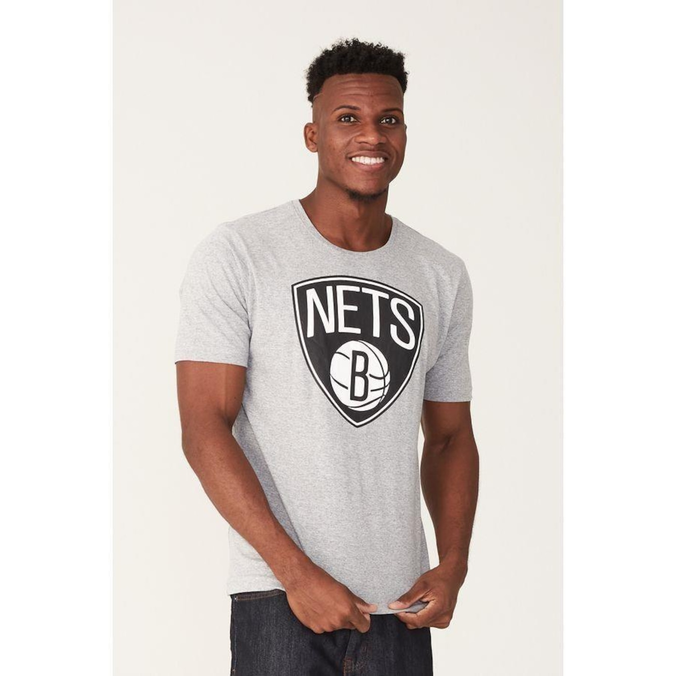 Camiseta NBA Estampada Brooklyn Nets - Masculina - Foto 4