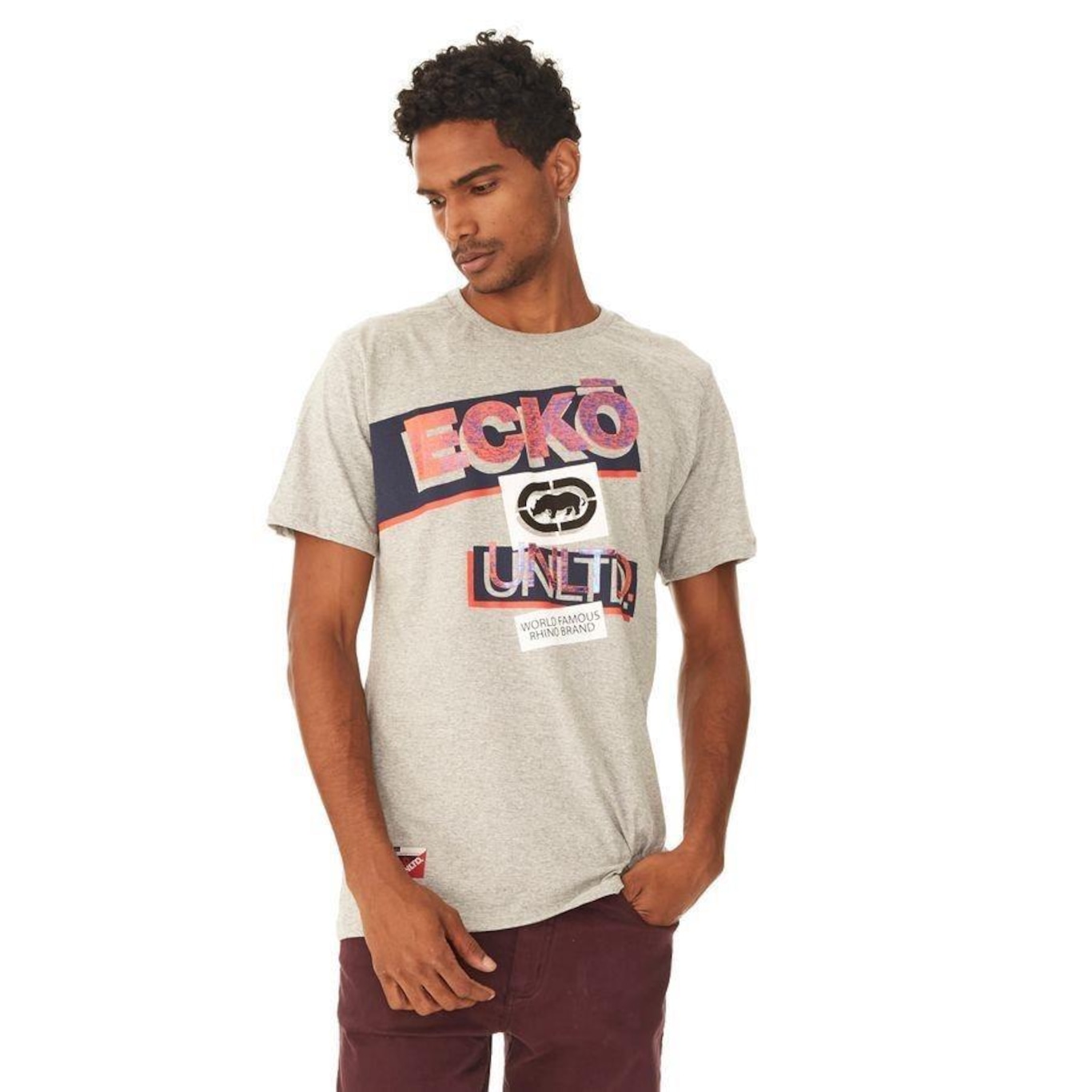 Camiseta Ecko Estampada - Masculina - Foto 4