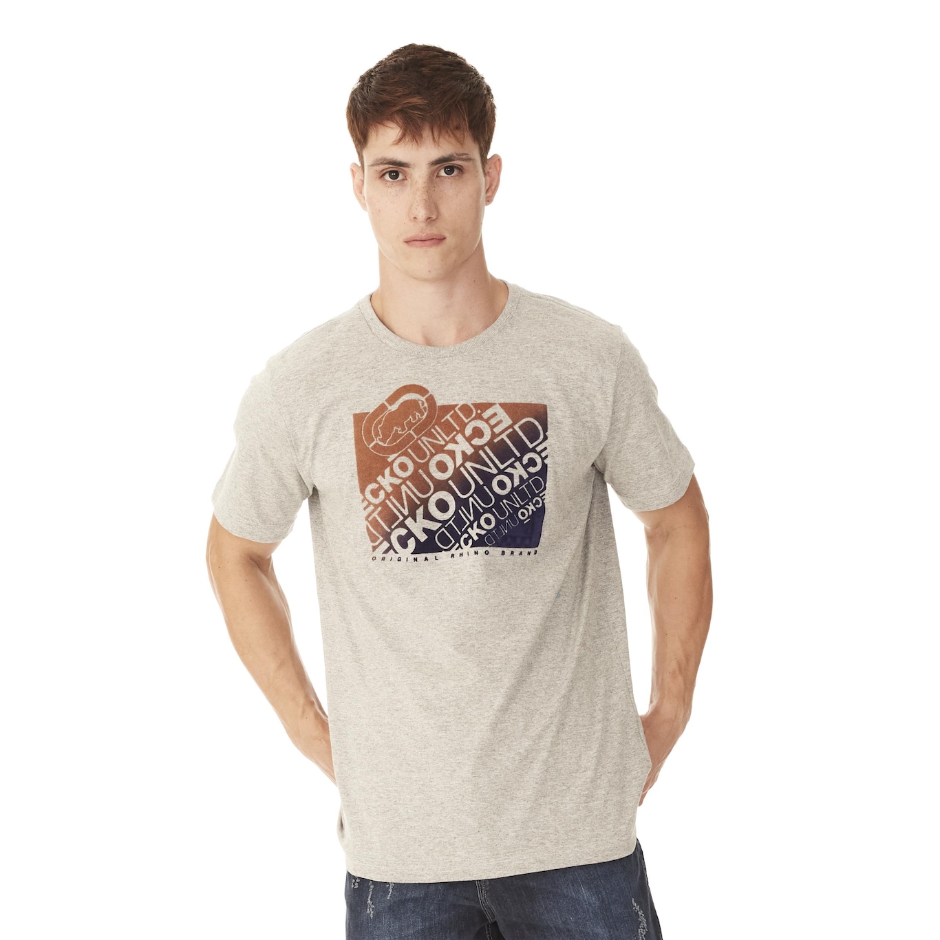 Camiseta Ecko Estampada - Masculina - Foto 1