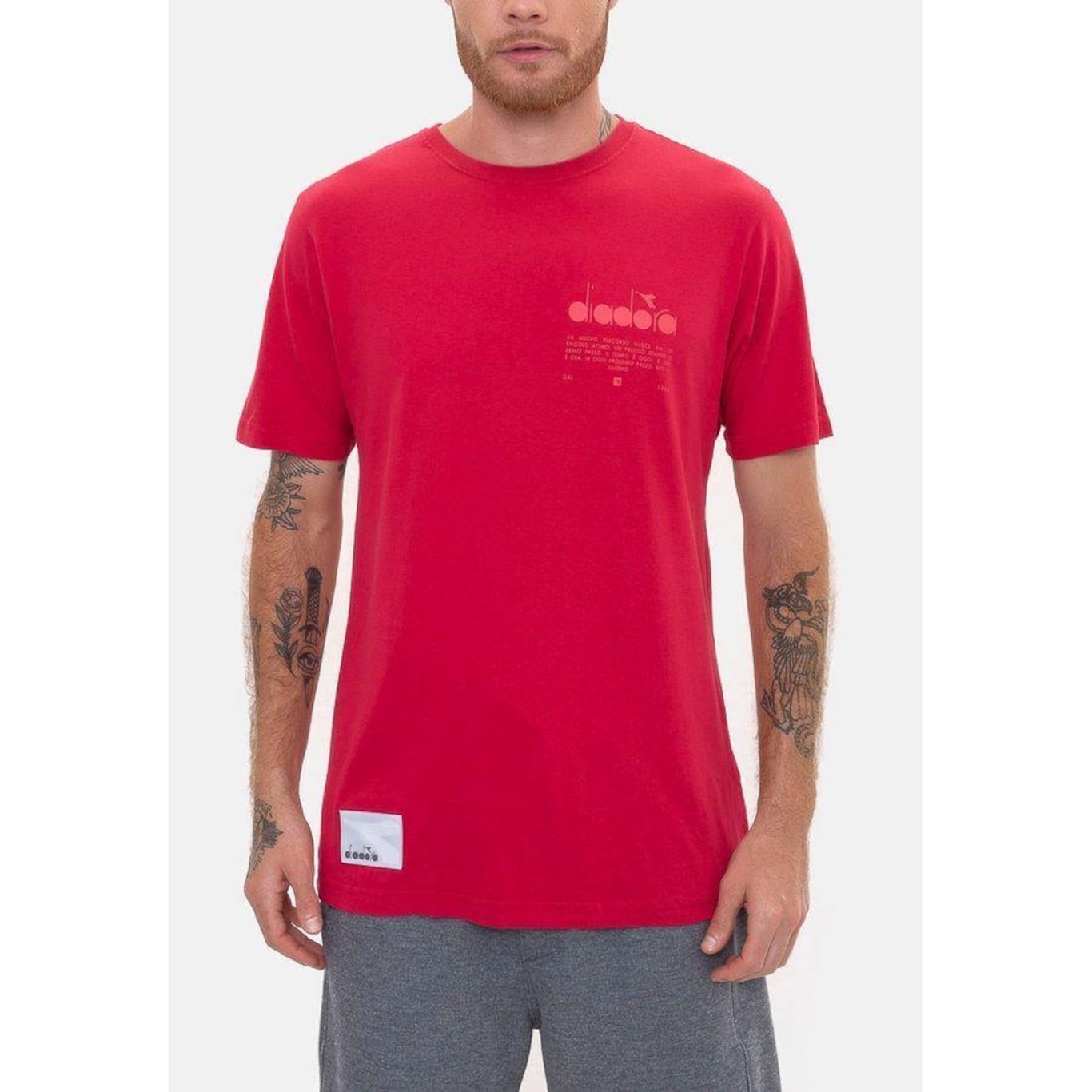 Camiseta Diadora Manifesto - Masculina - Foto 1