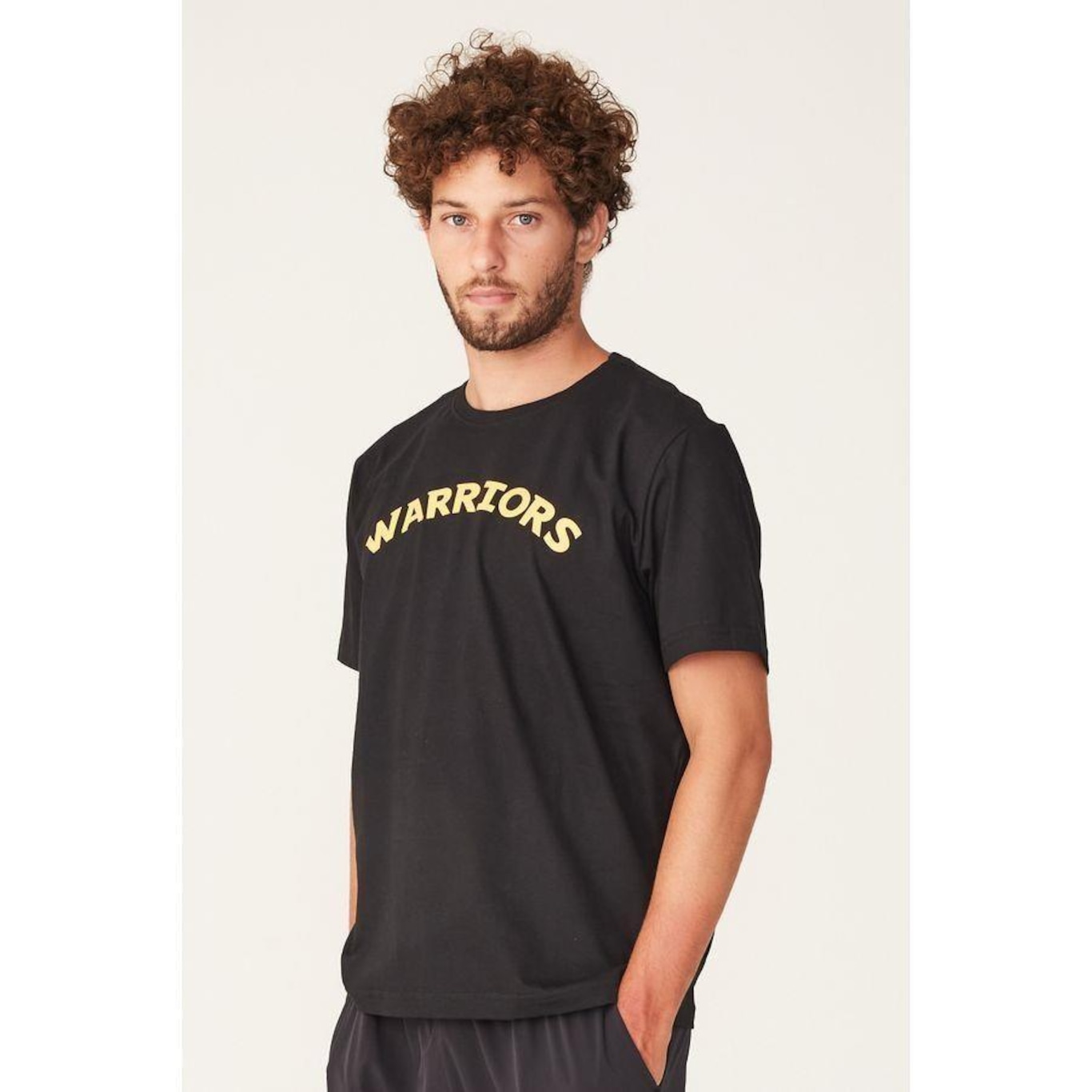 Camiseta NBA Estampada Golden State Warriors - Masculina - Foto 3