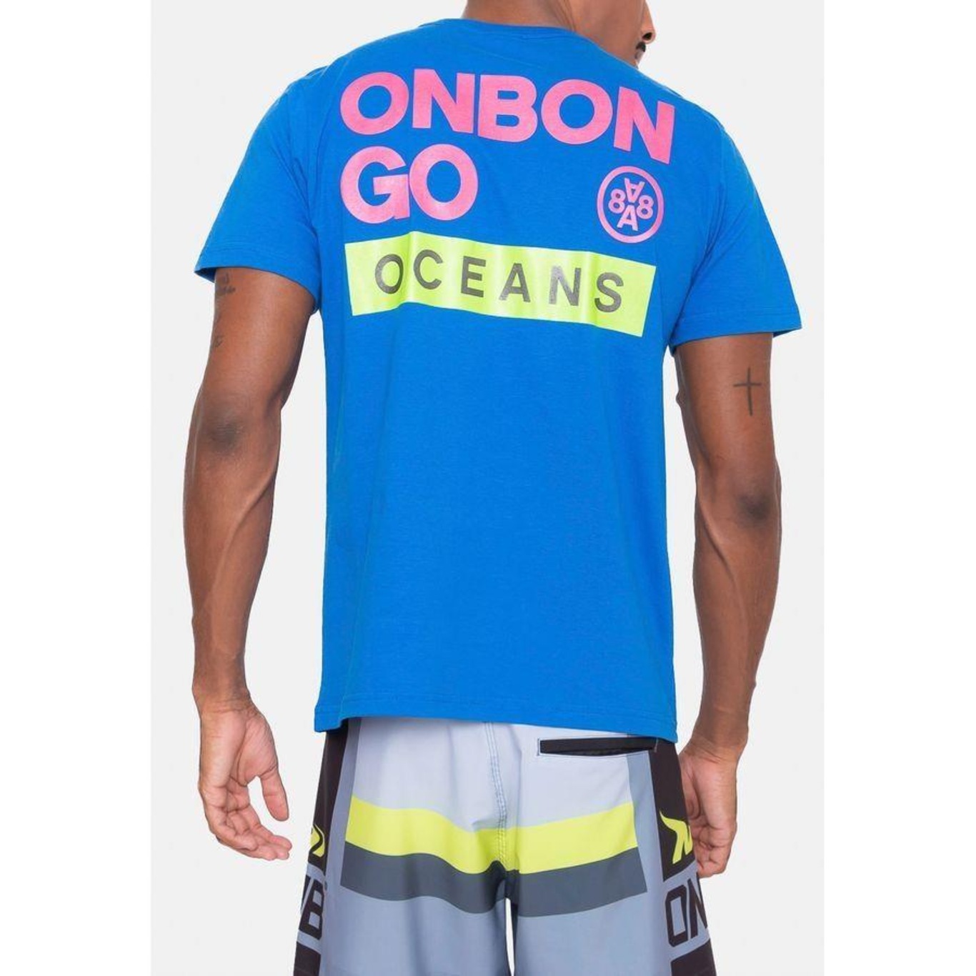 Camiseta Onbongo Ocean - Masculina - Foto 4