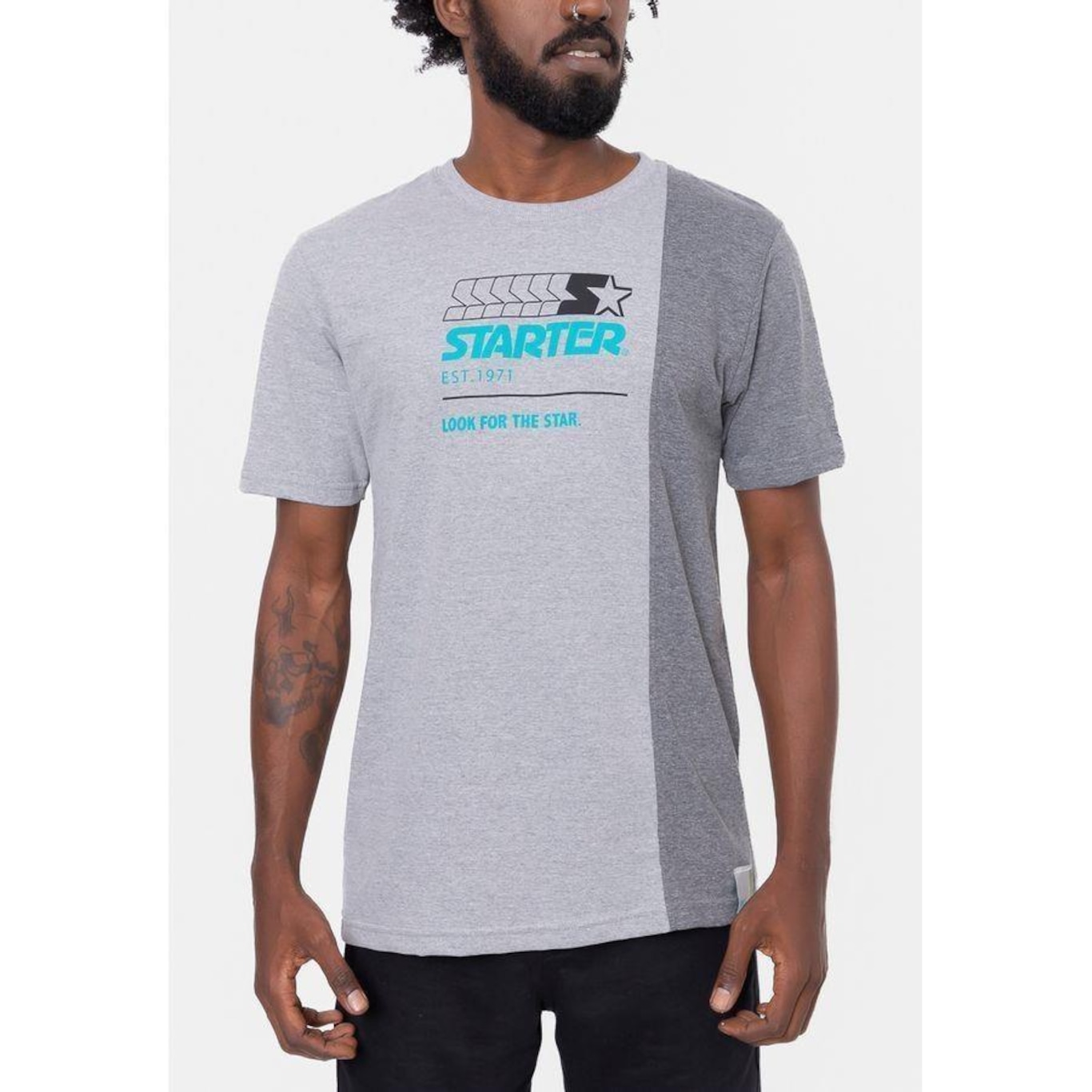 Camiseta Starter Rec Snip - Masculina - Foto 3