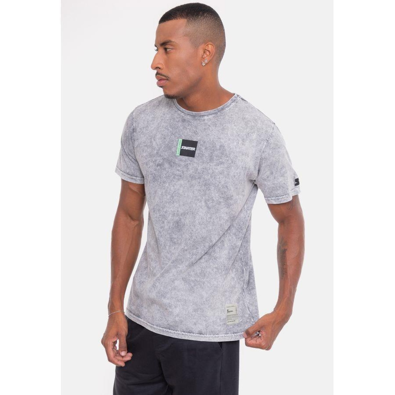 Camiseta Starter Marmori - Masculina - Foto 1