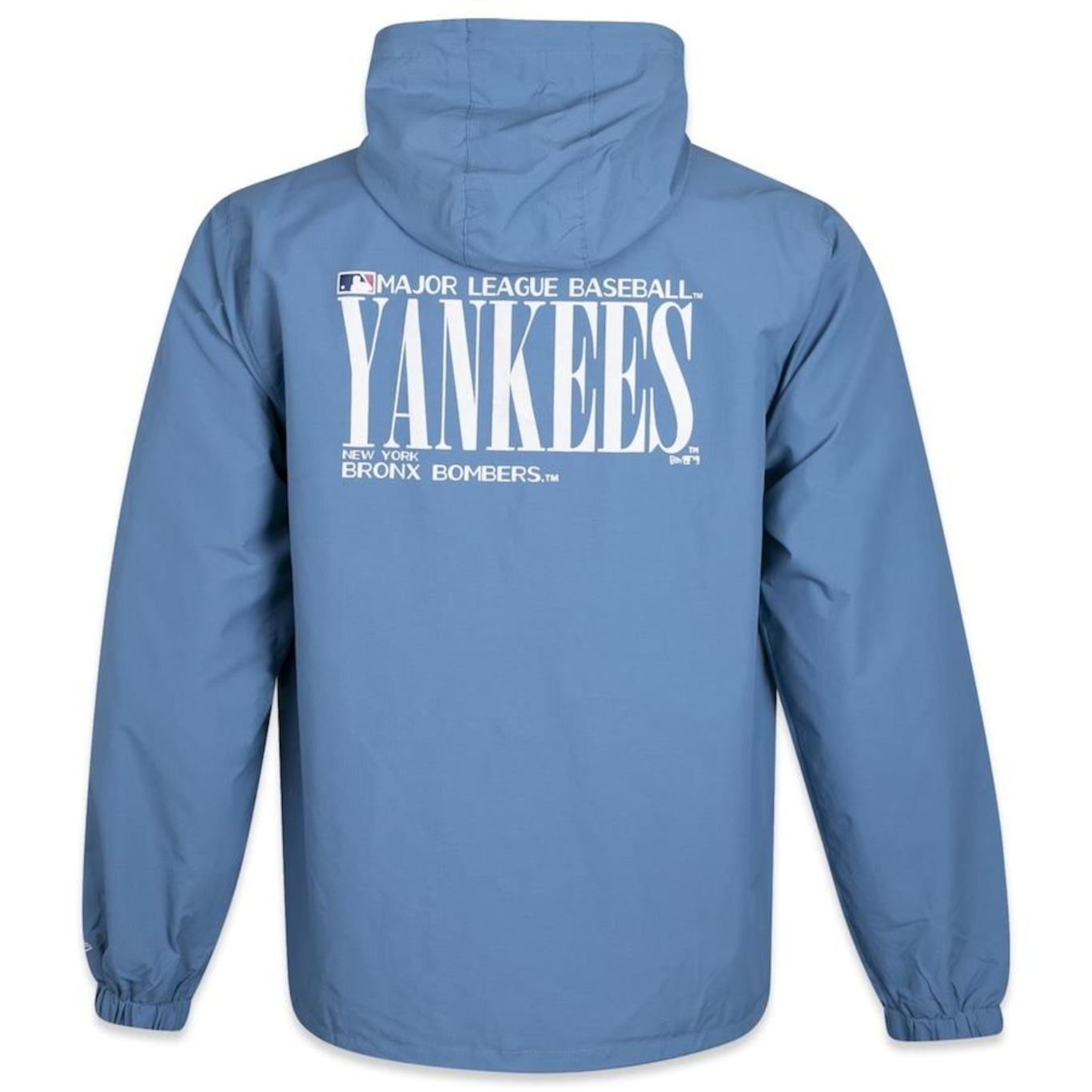 Jaqueta Corta Vento com Capuz New Era Windbreaker MLB New York Yankees Modern Classic - Masculino - Foto 3