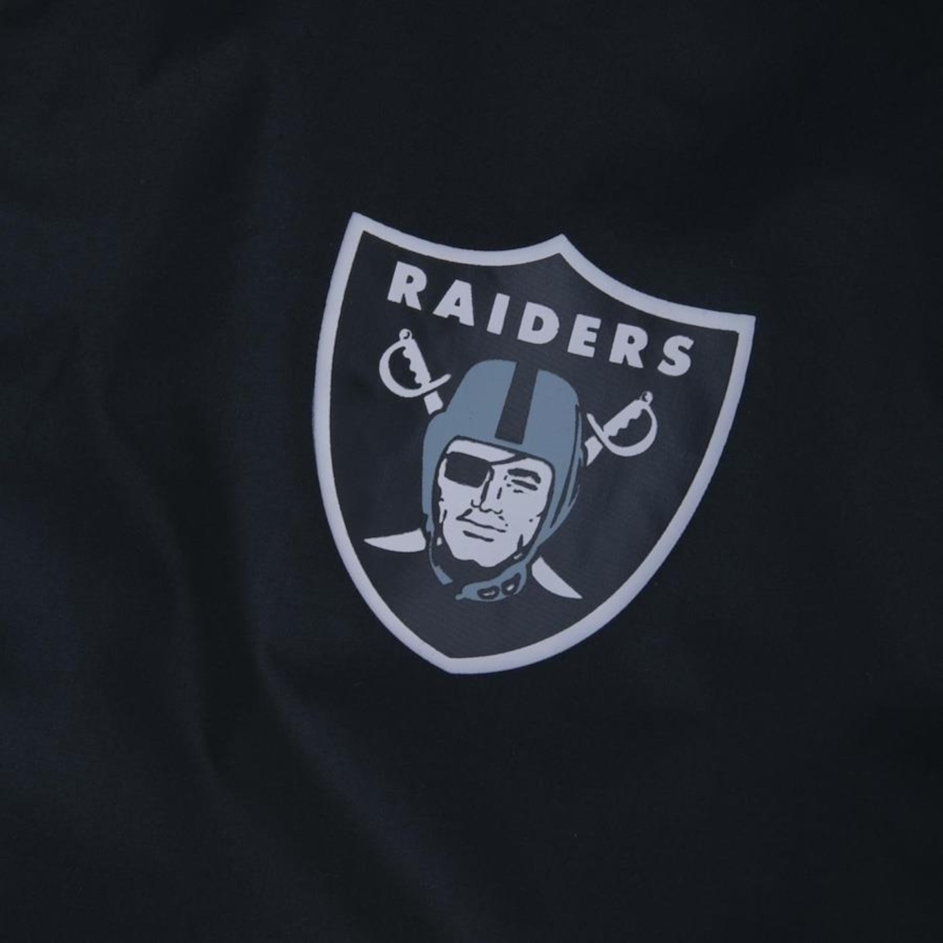 Jaqueta Corta Vento New Era Windbreaker NFL Las Vegas Raiders - Masculino - Foto 2