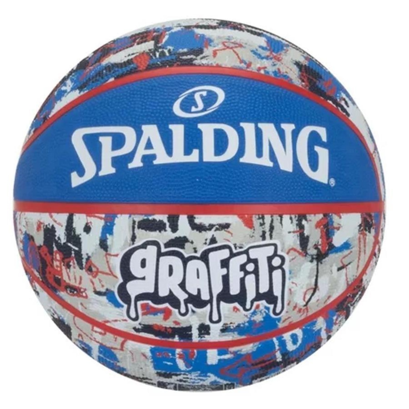 Bola basquete spalding street phantom preta e laranja tamanho 7