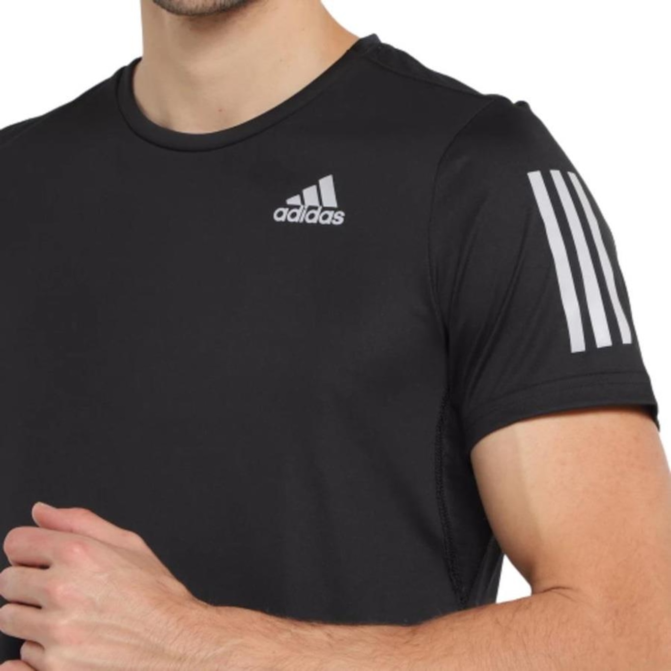 Camiseta adidas Own The Run - Masculina - Foto 3