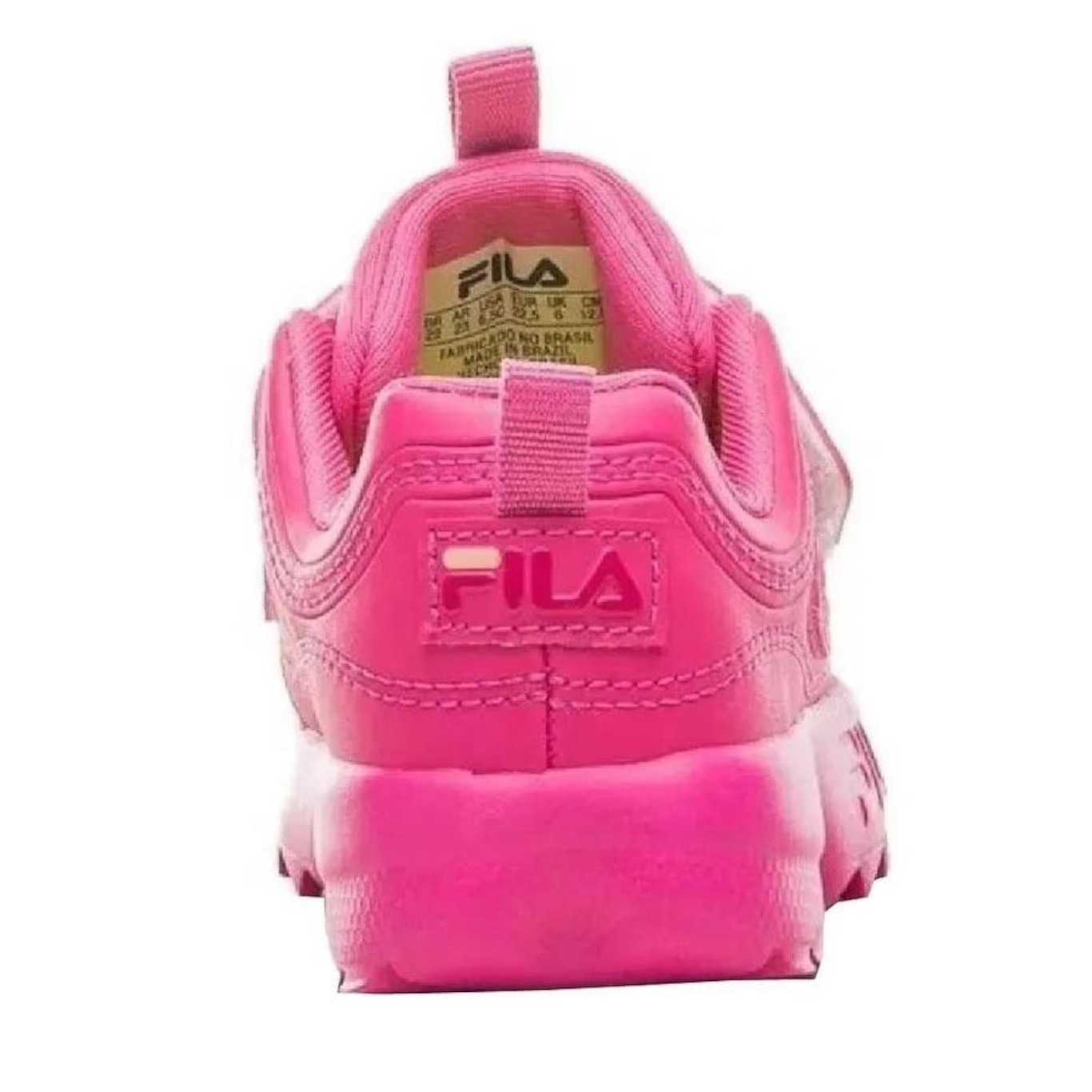 Fila disruptor outlet infantil rosa