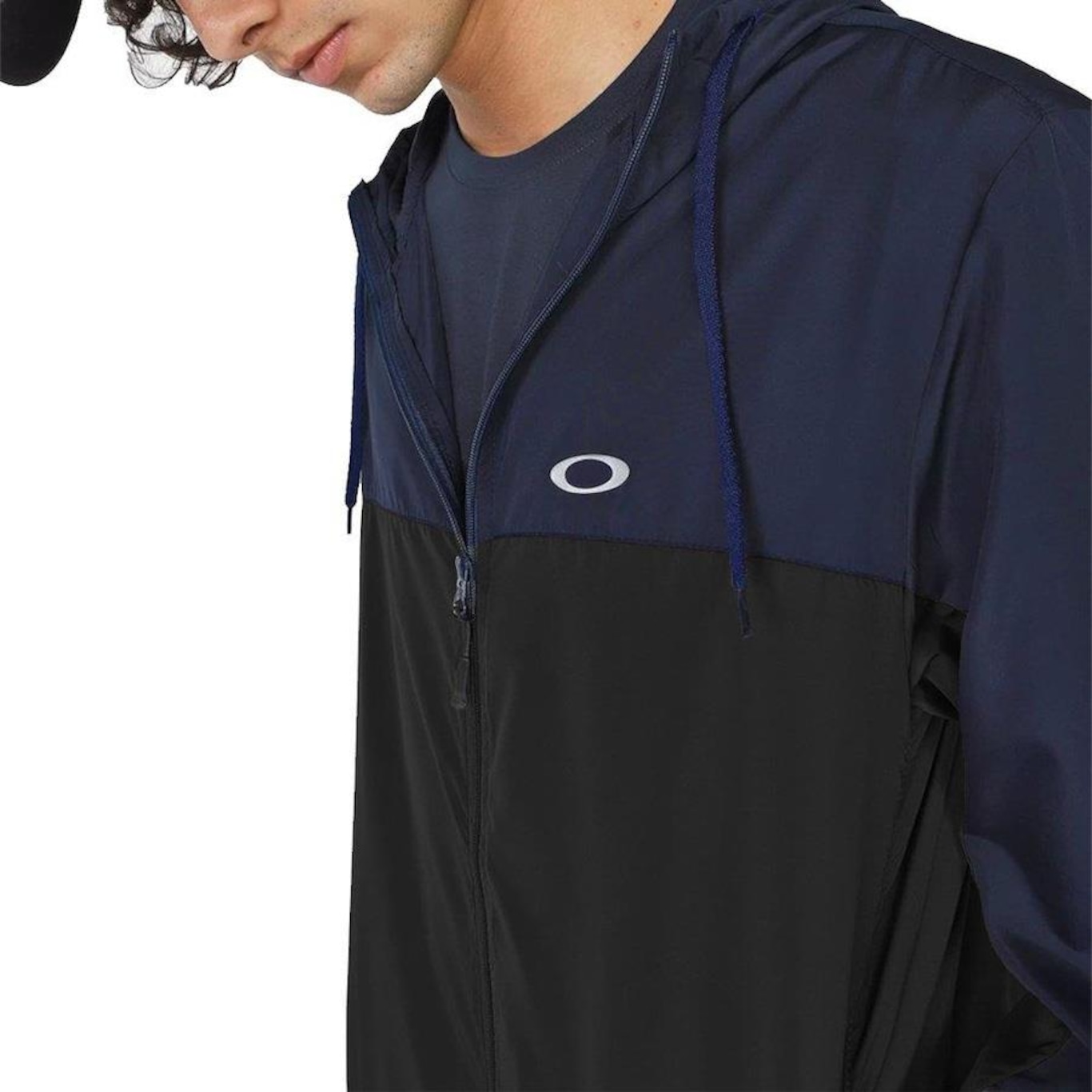 Jaqueta Corta Vento com Oakley Blocked Jacket - Masculina - Foto 2