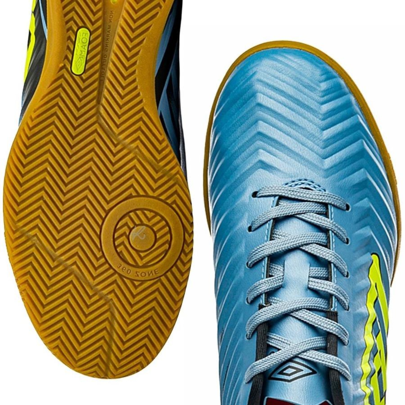 Chuteira Futsal Umbro Fifty V + Meias - Adulto - Foto 6