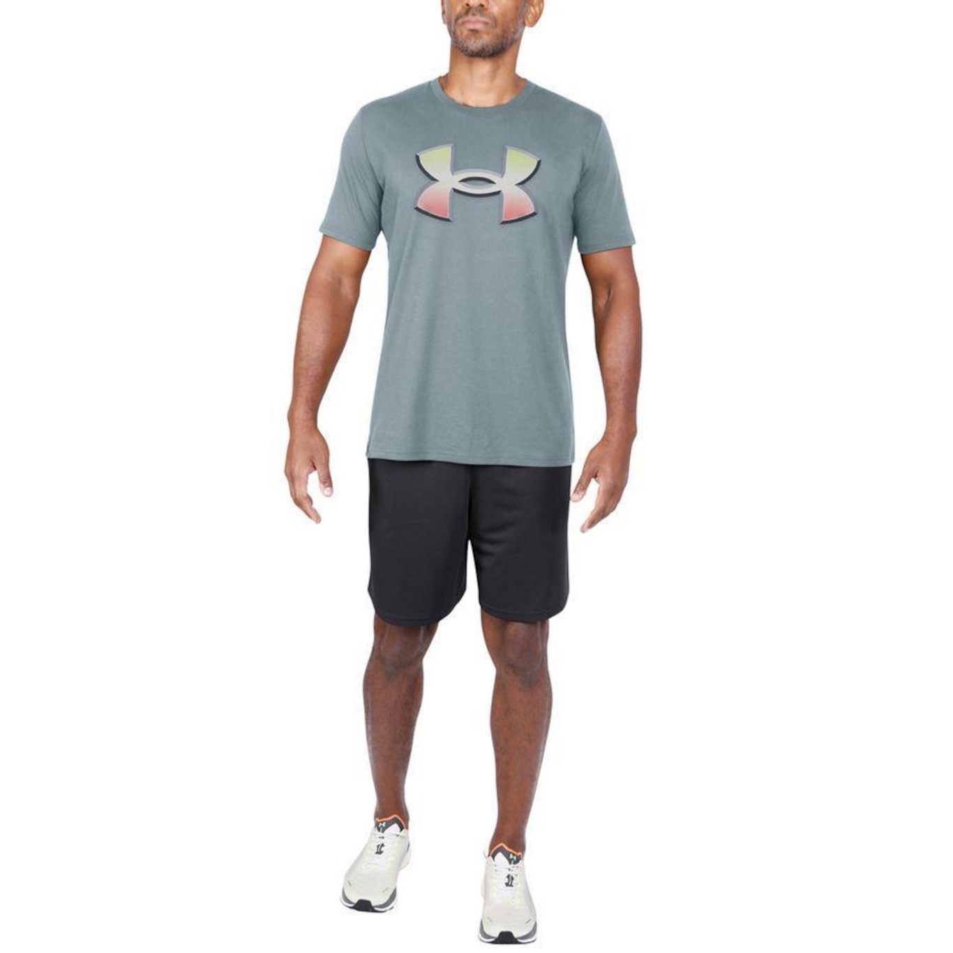 Camiseta Under Armour Big Logo 2.0 Ss Lam - Masculina - Foto 5