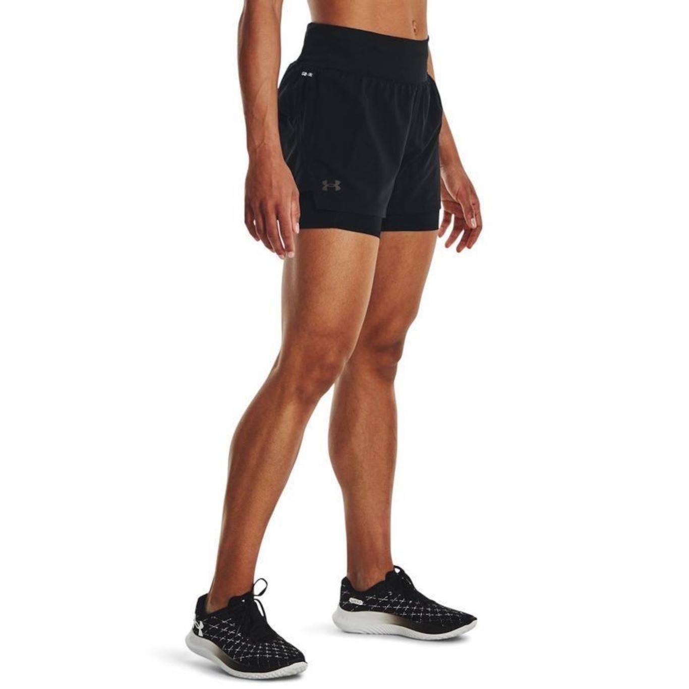 Shorts Under Armour Run Stamina 2In1 - Feminino - Foto 5