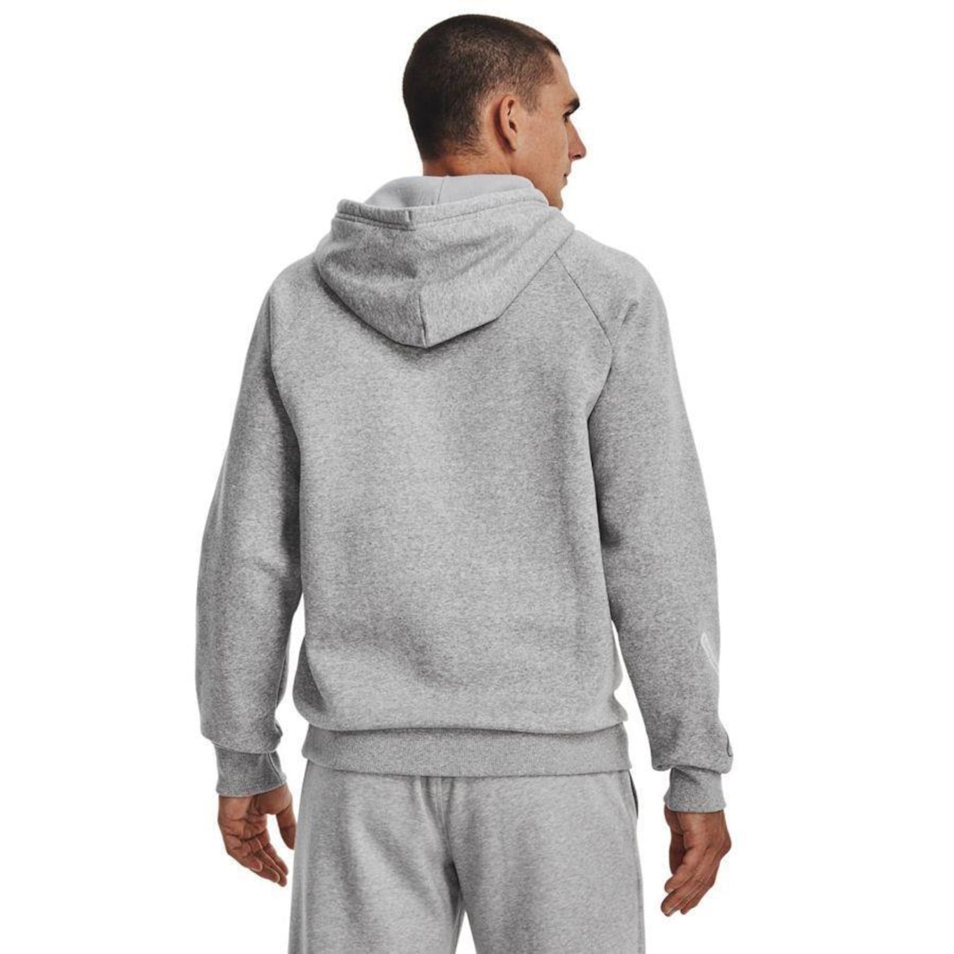 Blusão de Moletom Under Armour Hoddie Rival Fleece Graphic - Masculino - Foto 4