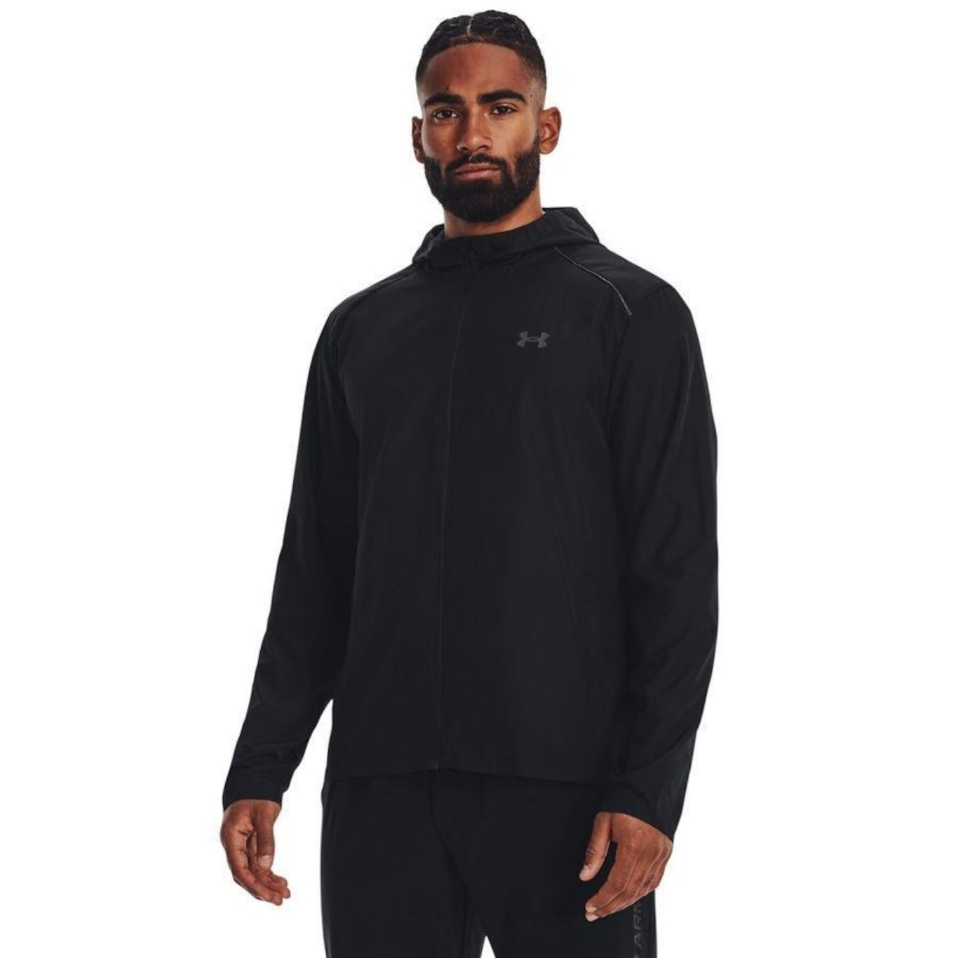 Jaqueta Under Armour Storm Rum Hooded - Masculina - Foto 1