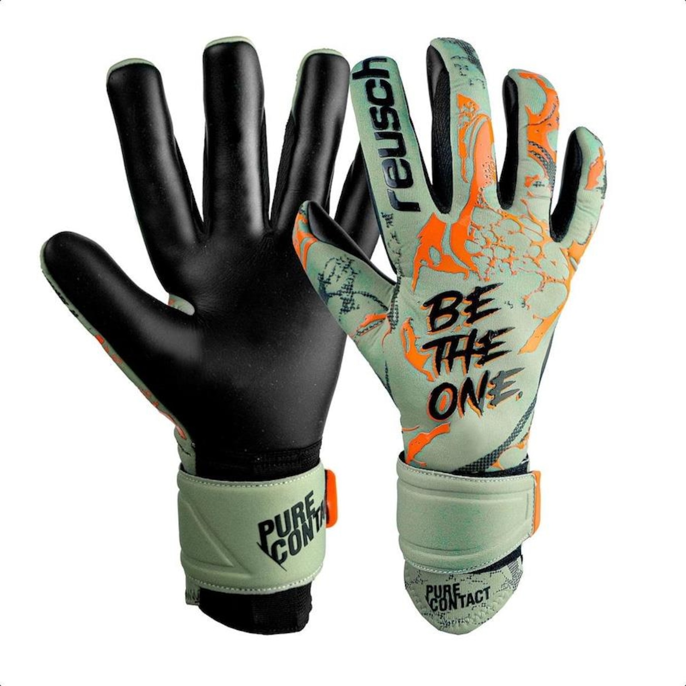 Luvas de Goleiro Reusch Pure Contact Gold - Adulto - Foto 1