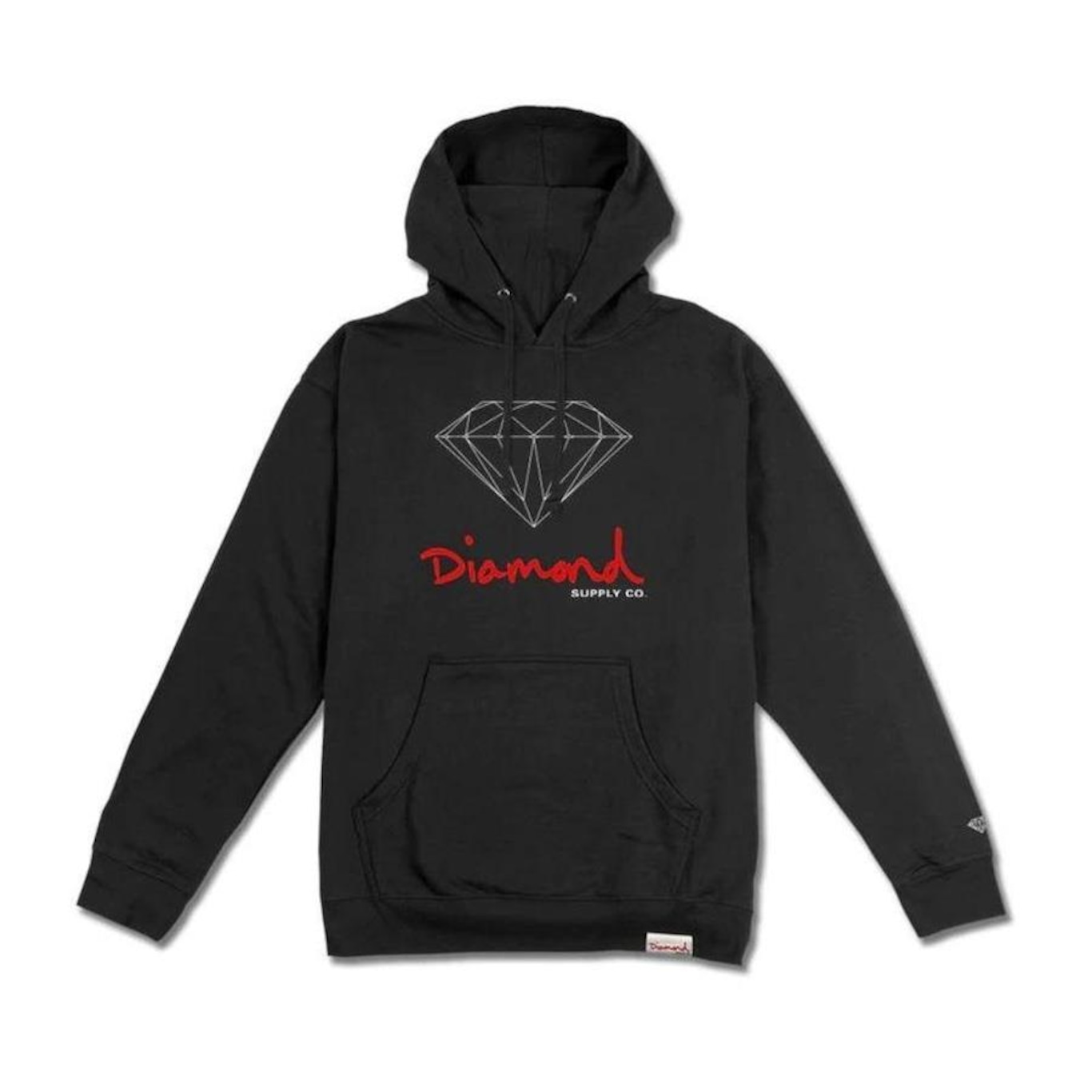 Blusão de Moletom com Capuz Diamond Brilliant Logo - Masculino - Foto 1