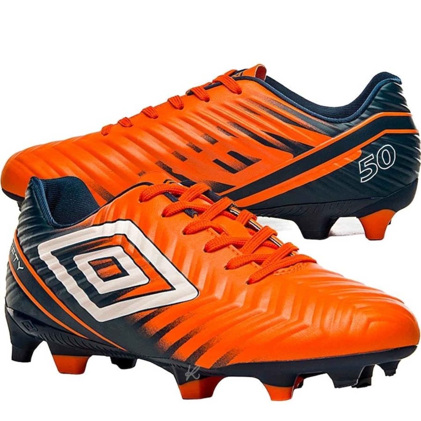 Chuteira Campo Umbro Fifty V - Adulto - Foto 2