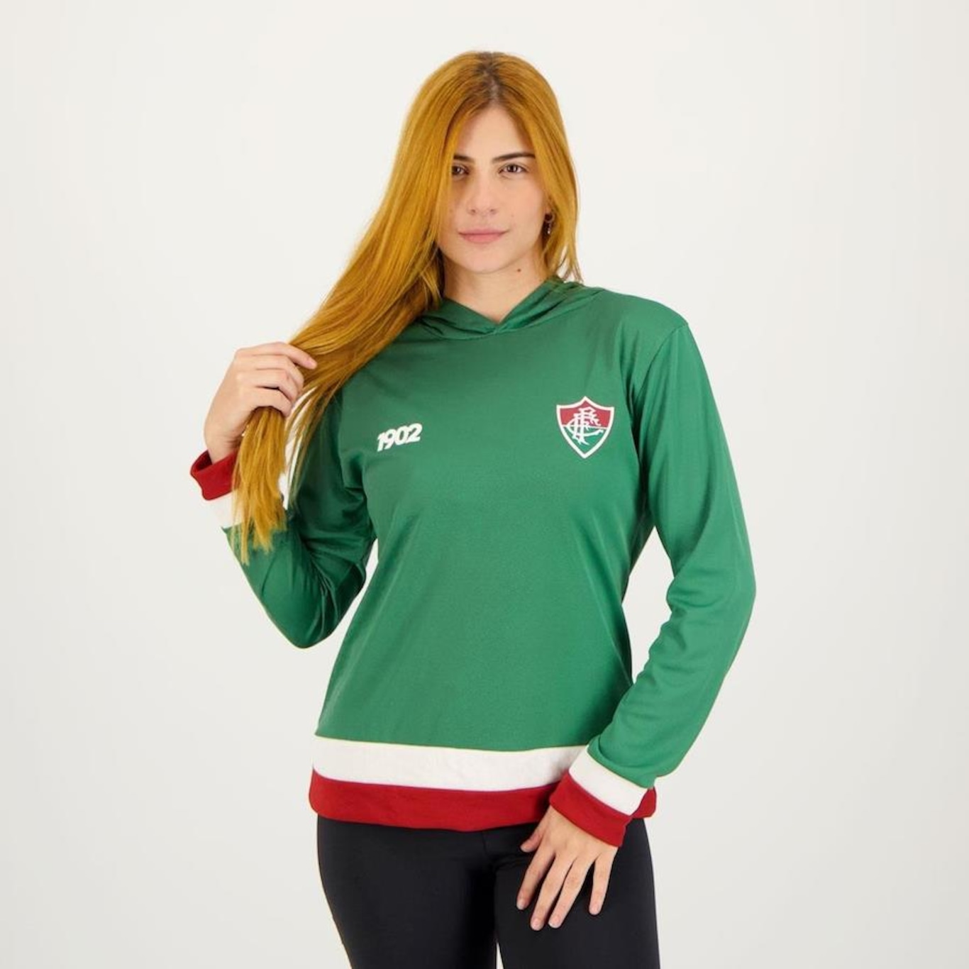 Blusão do Fluminense Braziline Tron - Feminino - Foto 1