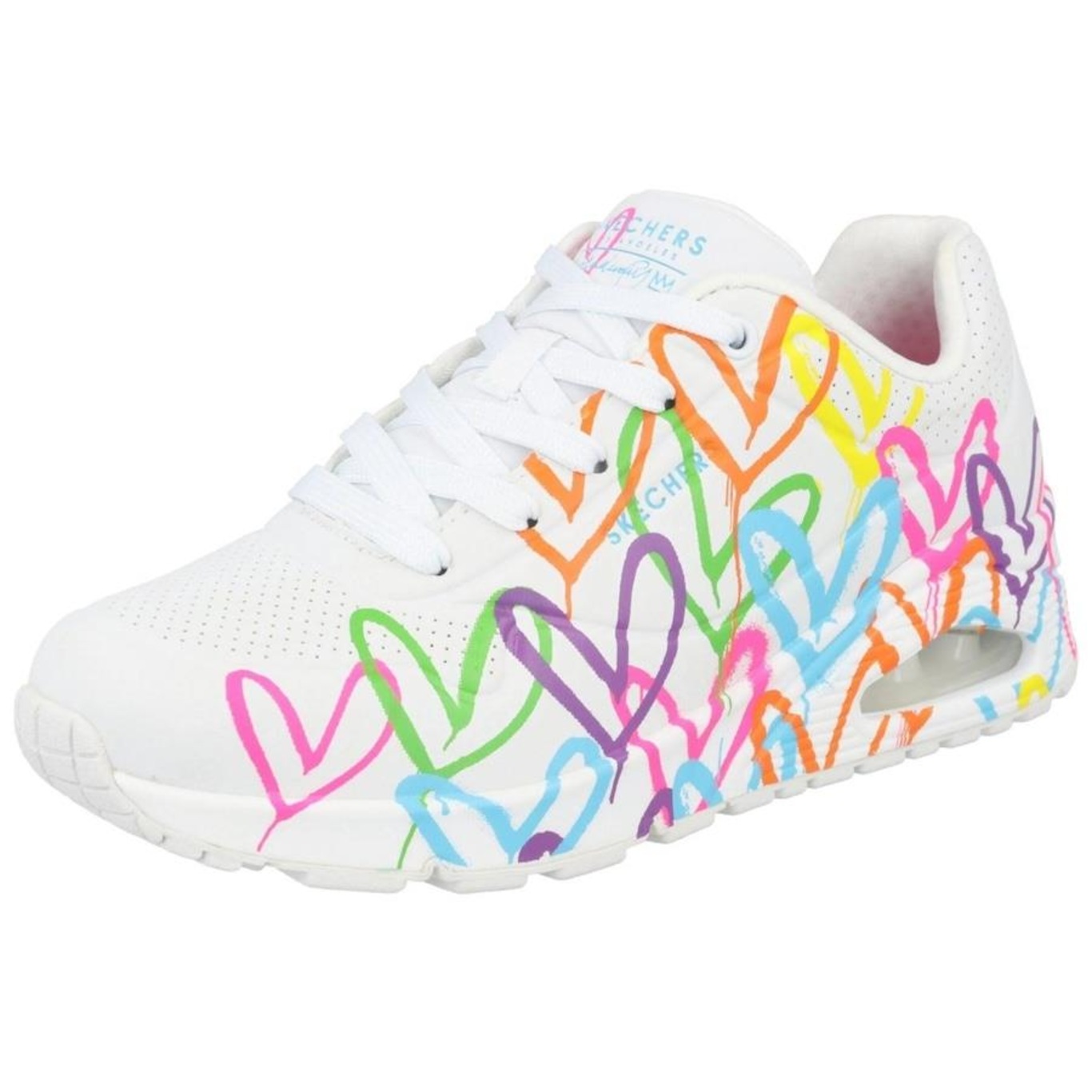 Tênis Skechers Uno Highlight Love - Feminino - Foto 2