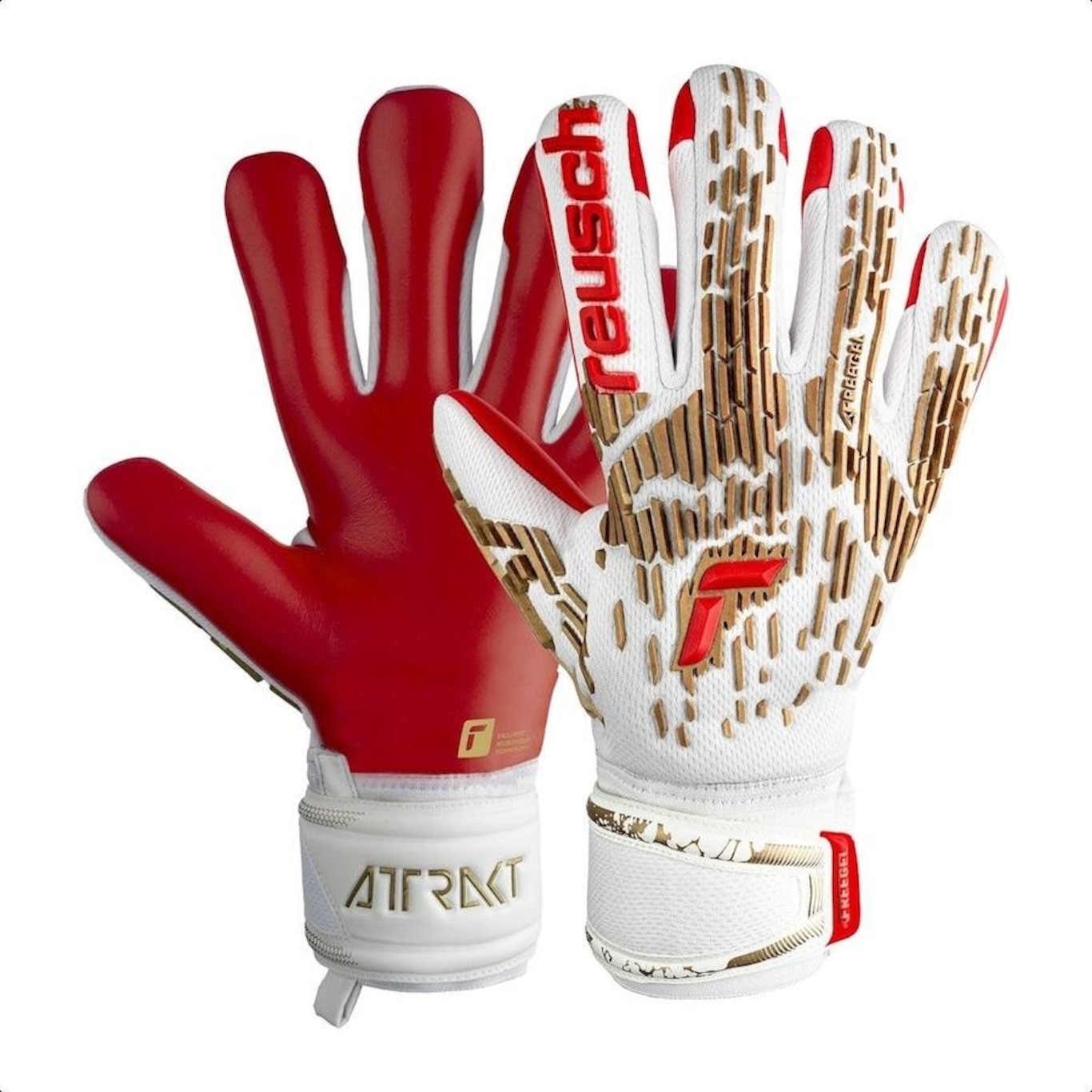 Luvas de Goleiro Reusch Attrakt Freegel- Adulto - Foto 2