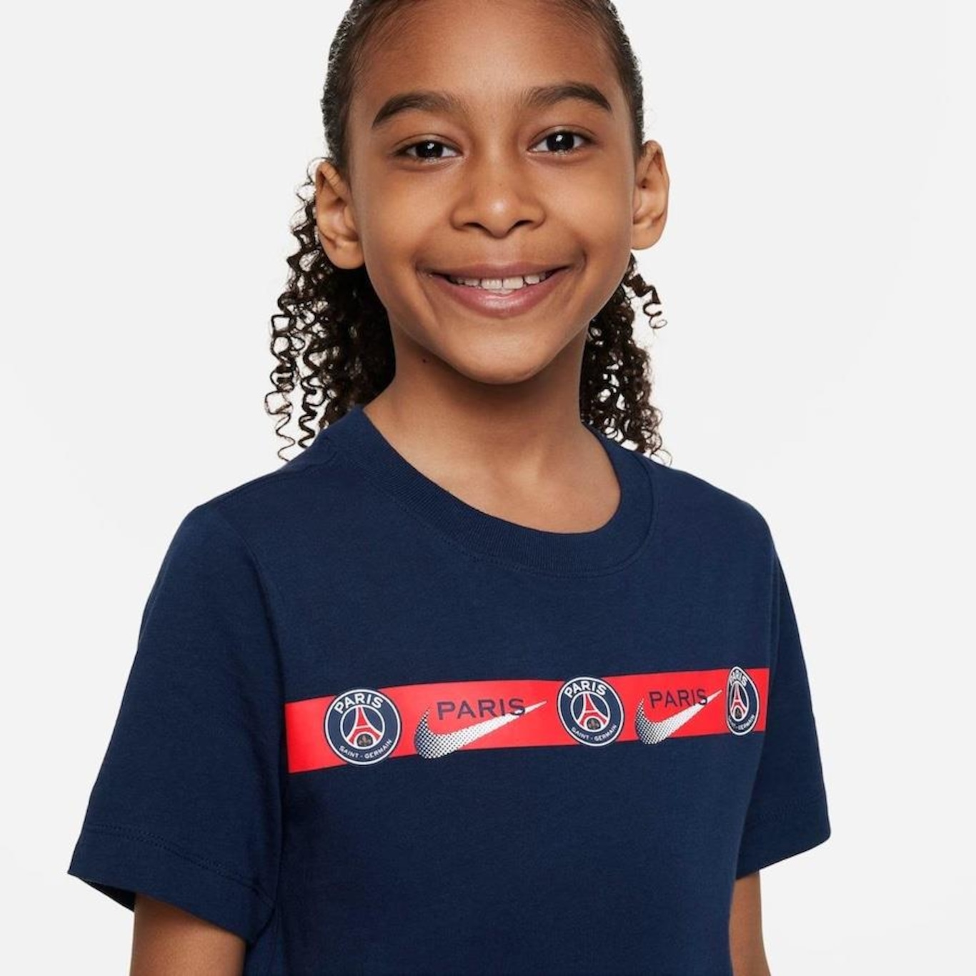 Camiseta Nike Paris Saint-Germain - Infantil - Foto 2