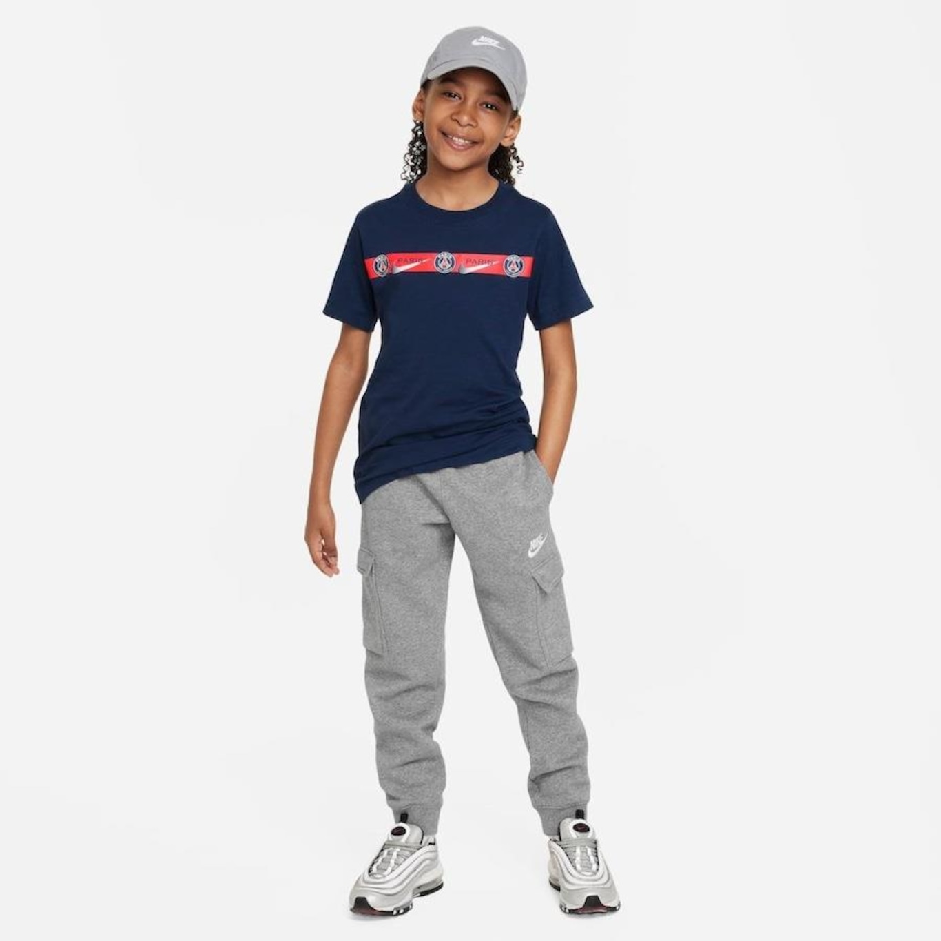 Camiseta Nike Paris Saint-Germain - Infantil - Foto 3