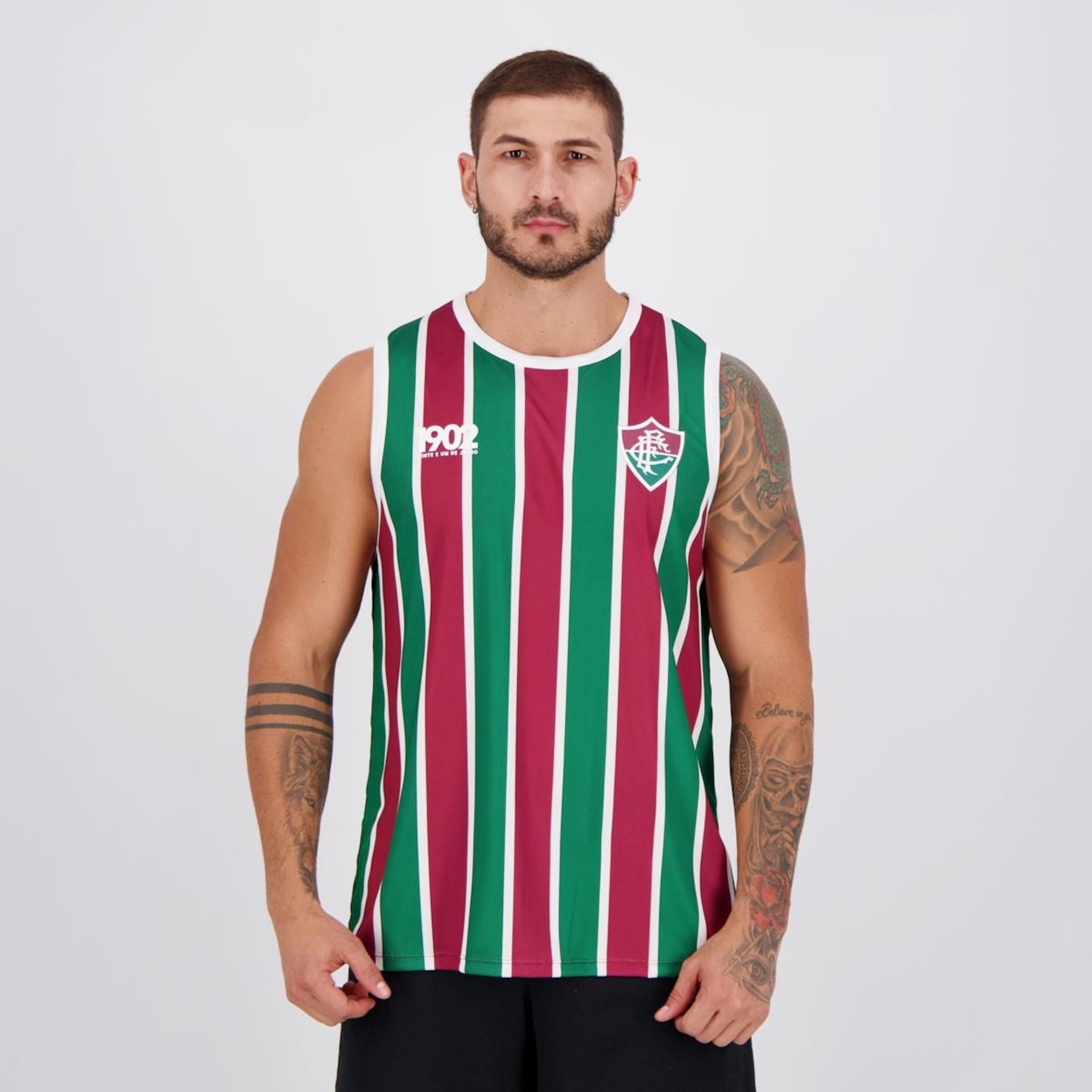 Camiseta Regata do Fluminense Futfanatics Partner - Masculina - Foto 1