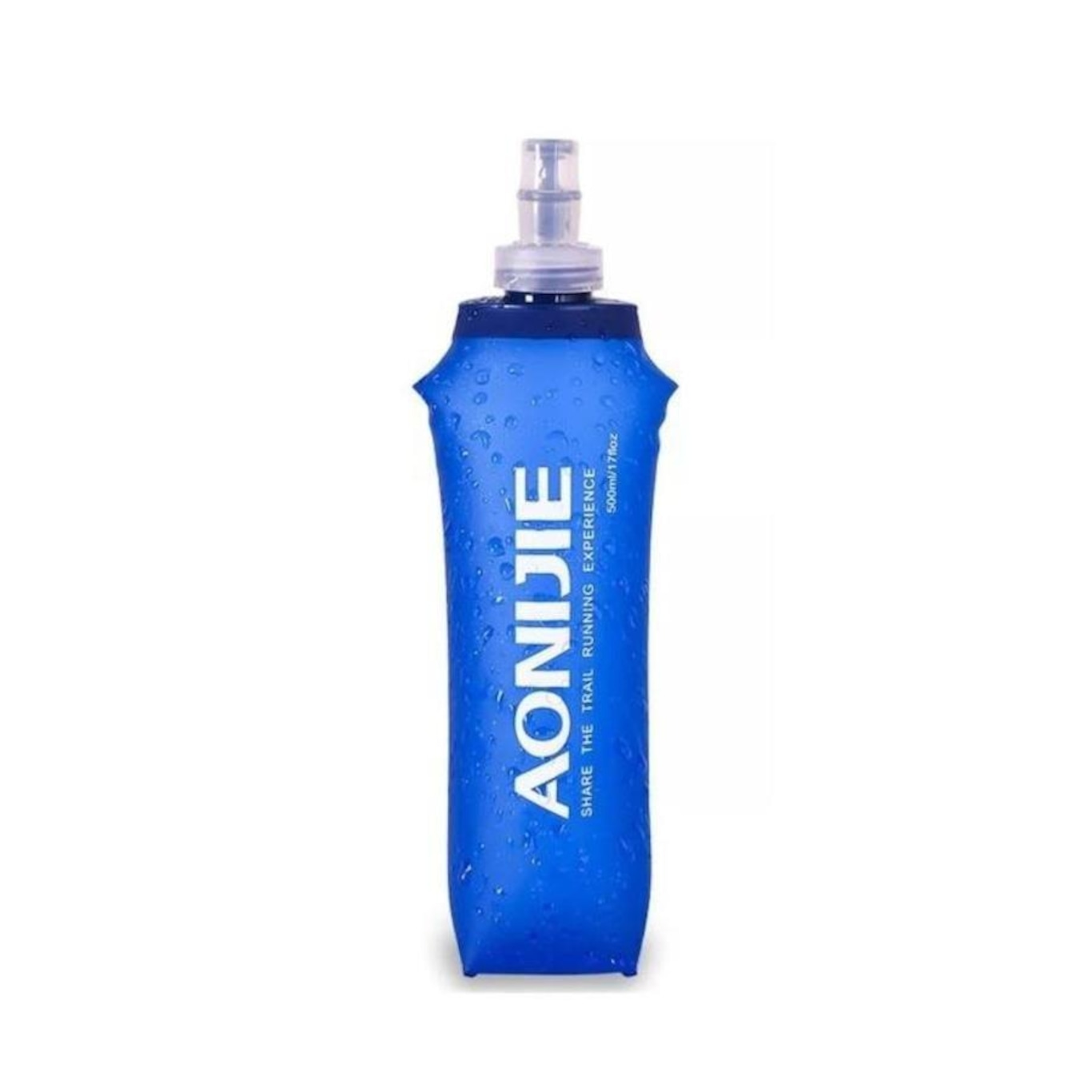 Garrafa Squeeze Aonijie Silicone Soft Dobrável - 500ml - Foto 1